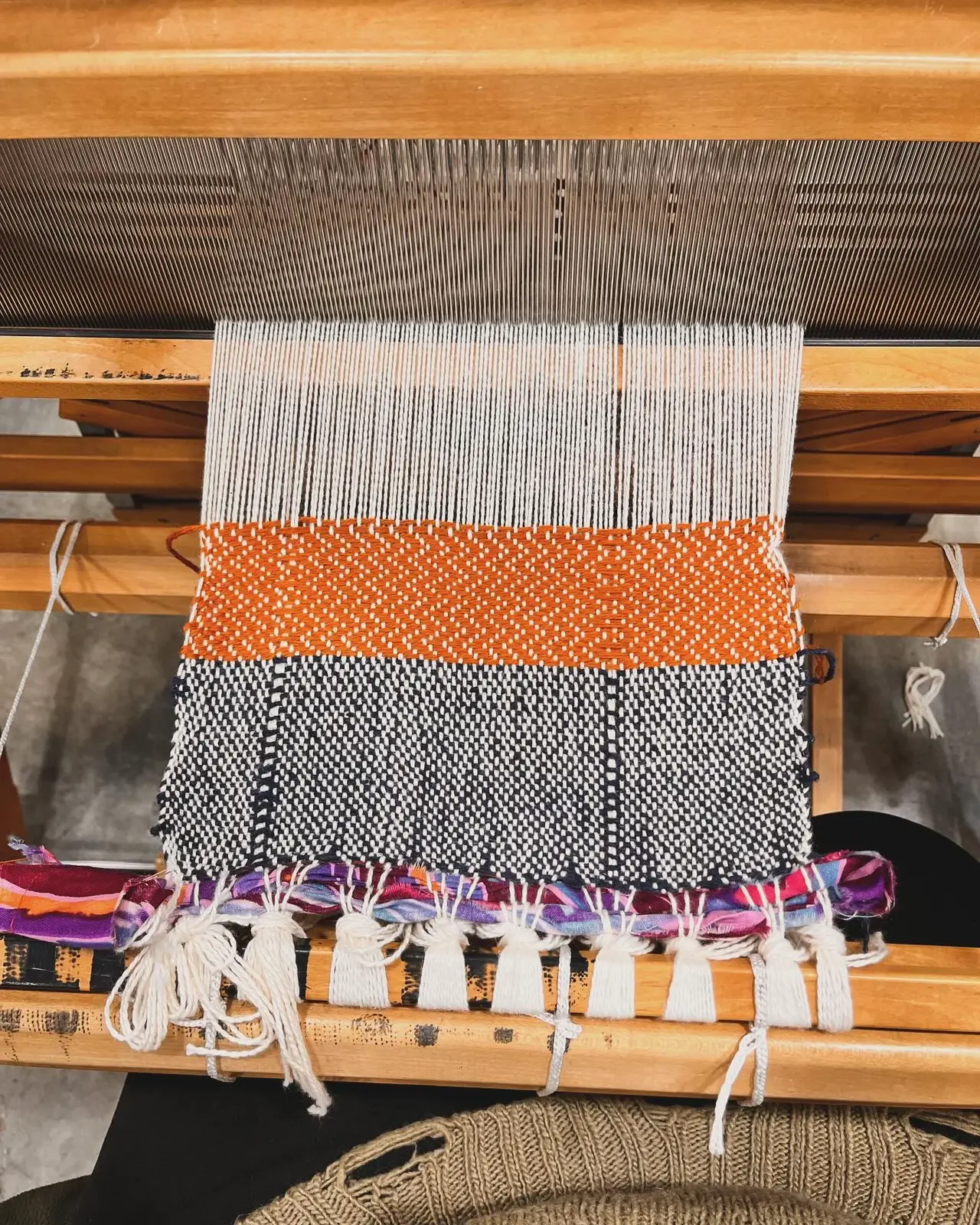 Thick Rope Warp Tapestry  Video Instructions — Hello Hydrangea