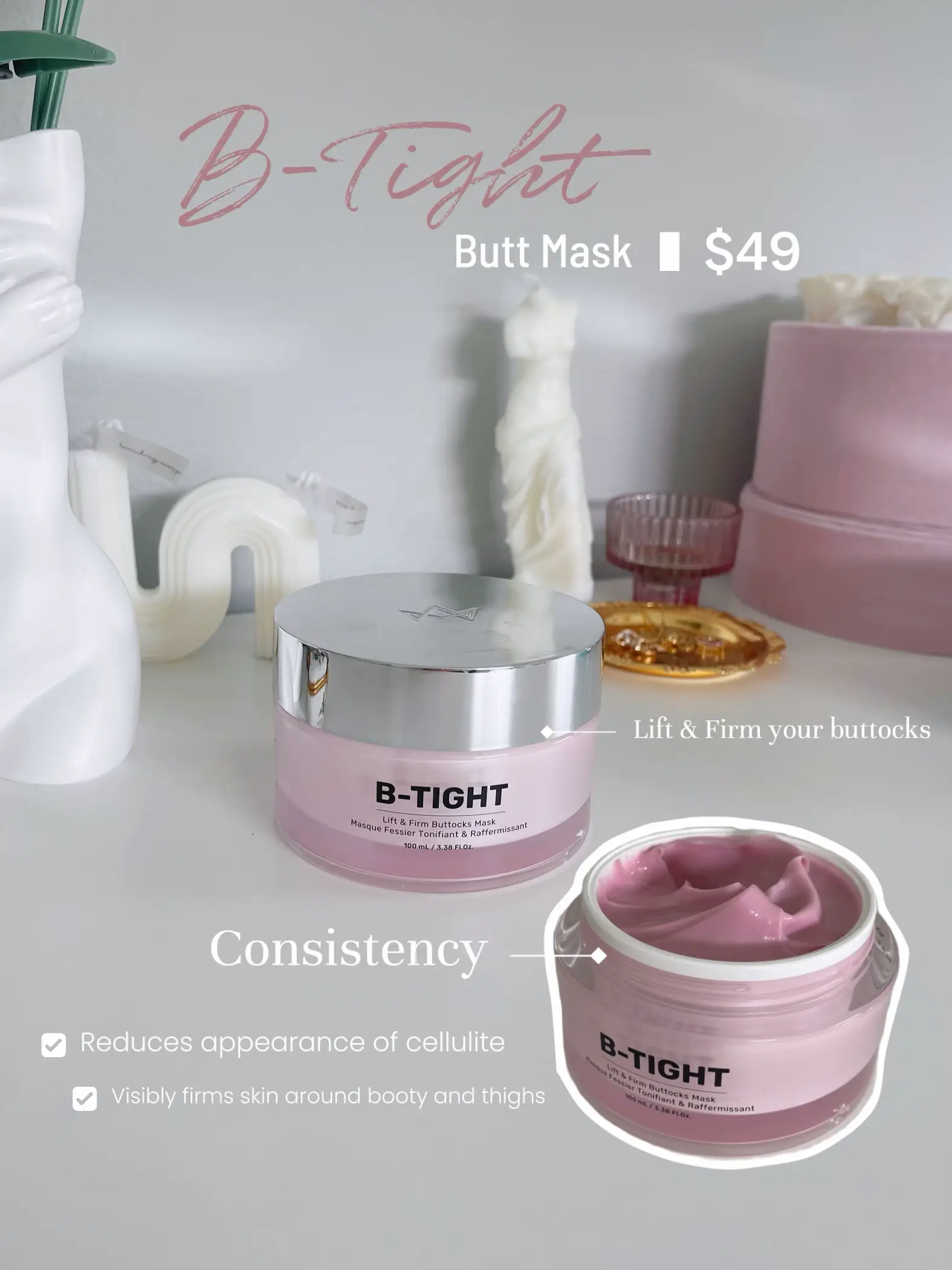 B-TIGHT, Lift & Firm Booty Mask