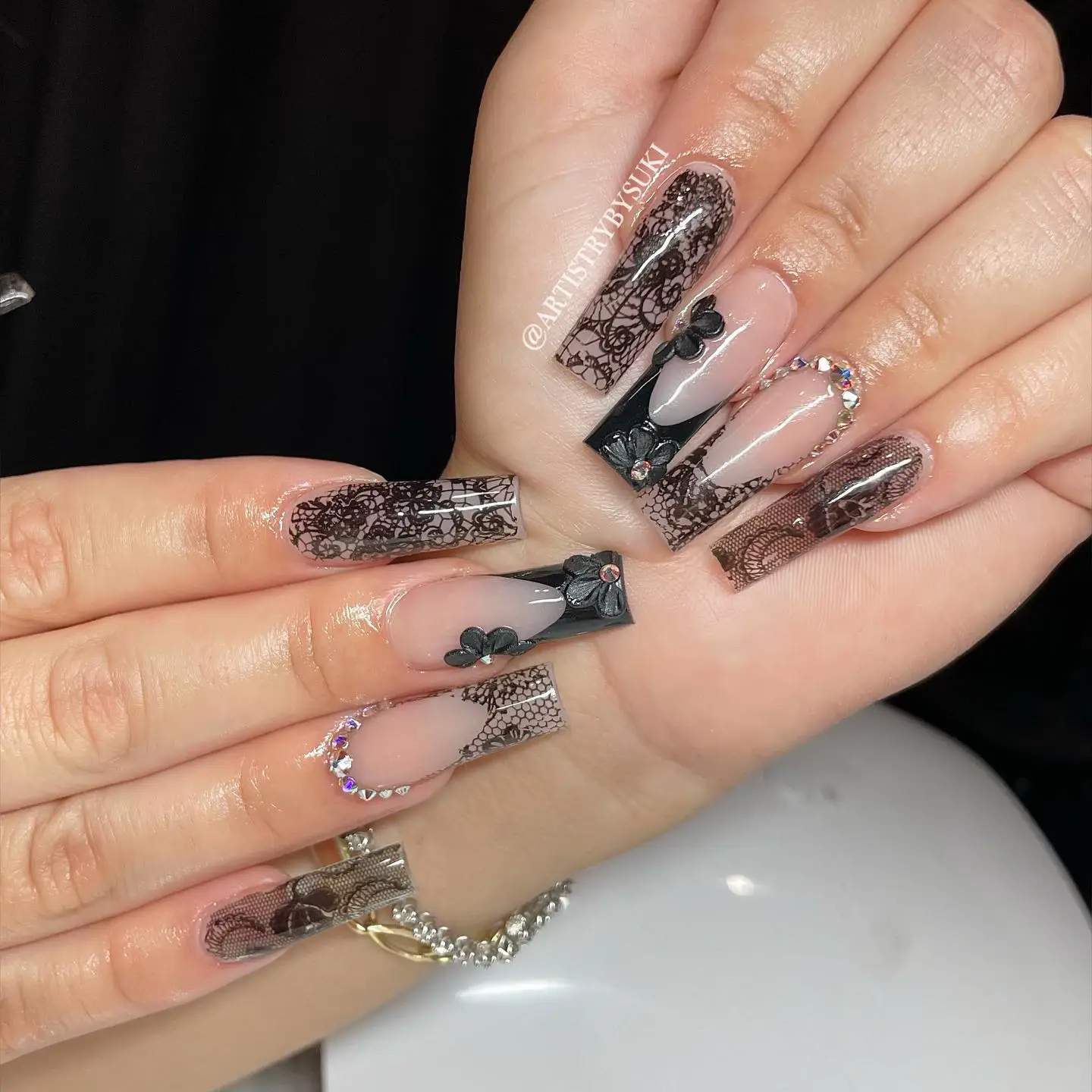 20 top Lace sticker nails ideas in 2024