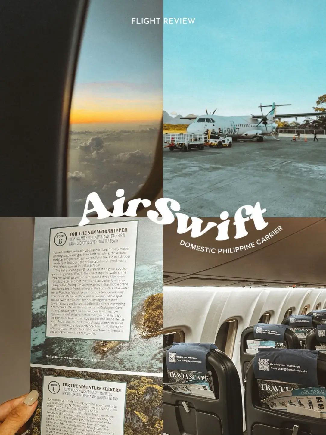 What it's like to fly AirSwift Manila > El Nido | Gallery posted by ...