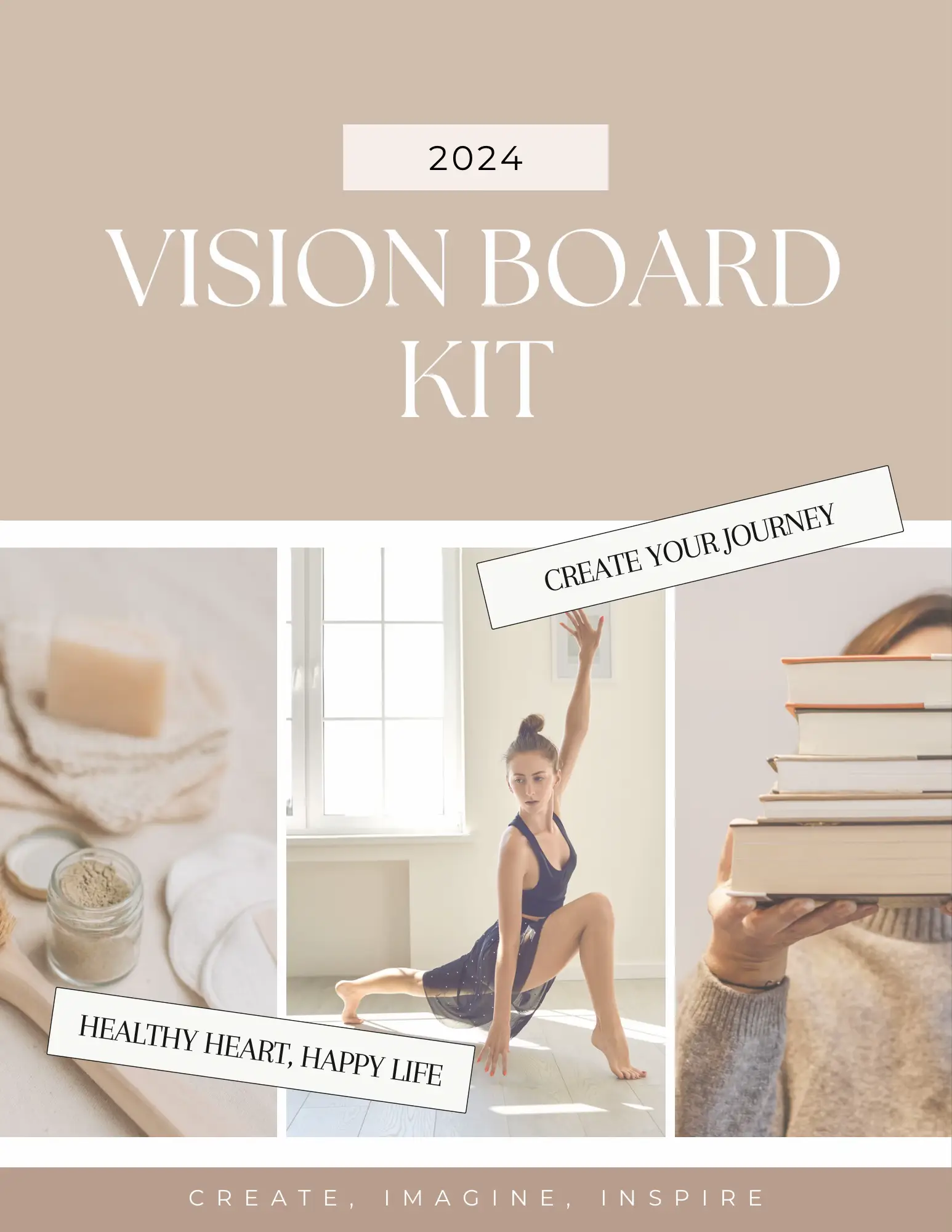 How to Create a Vision Board using Imagine in 2024?