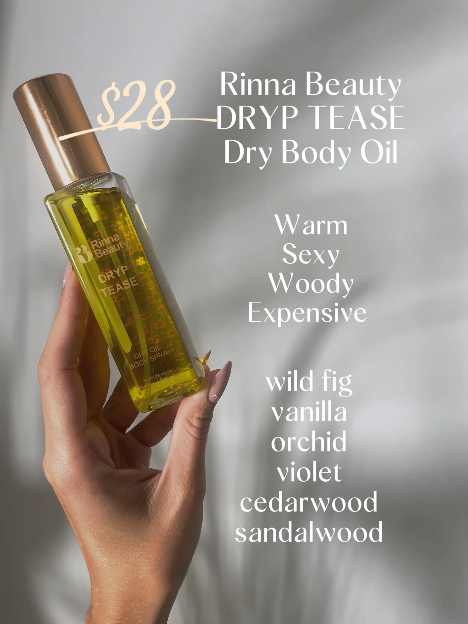 Tease discount body oil