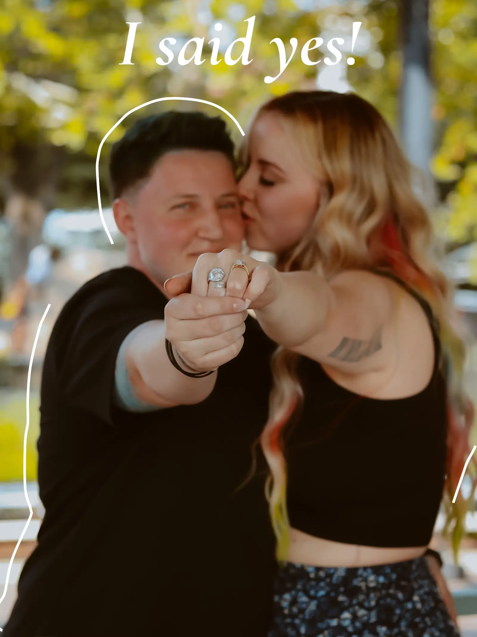 I said yes! | Gallery posted by Bailey Lavender | Lemon8