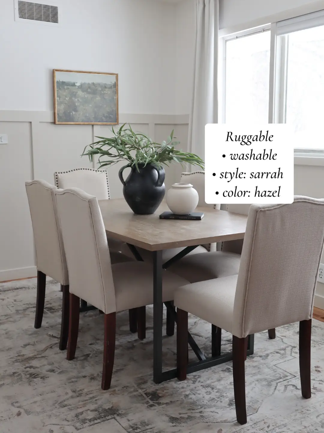  RUGGABLE Sarrah Washable Runner Rug - Elegant Room