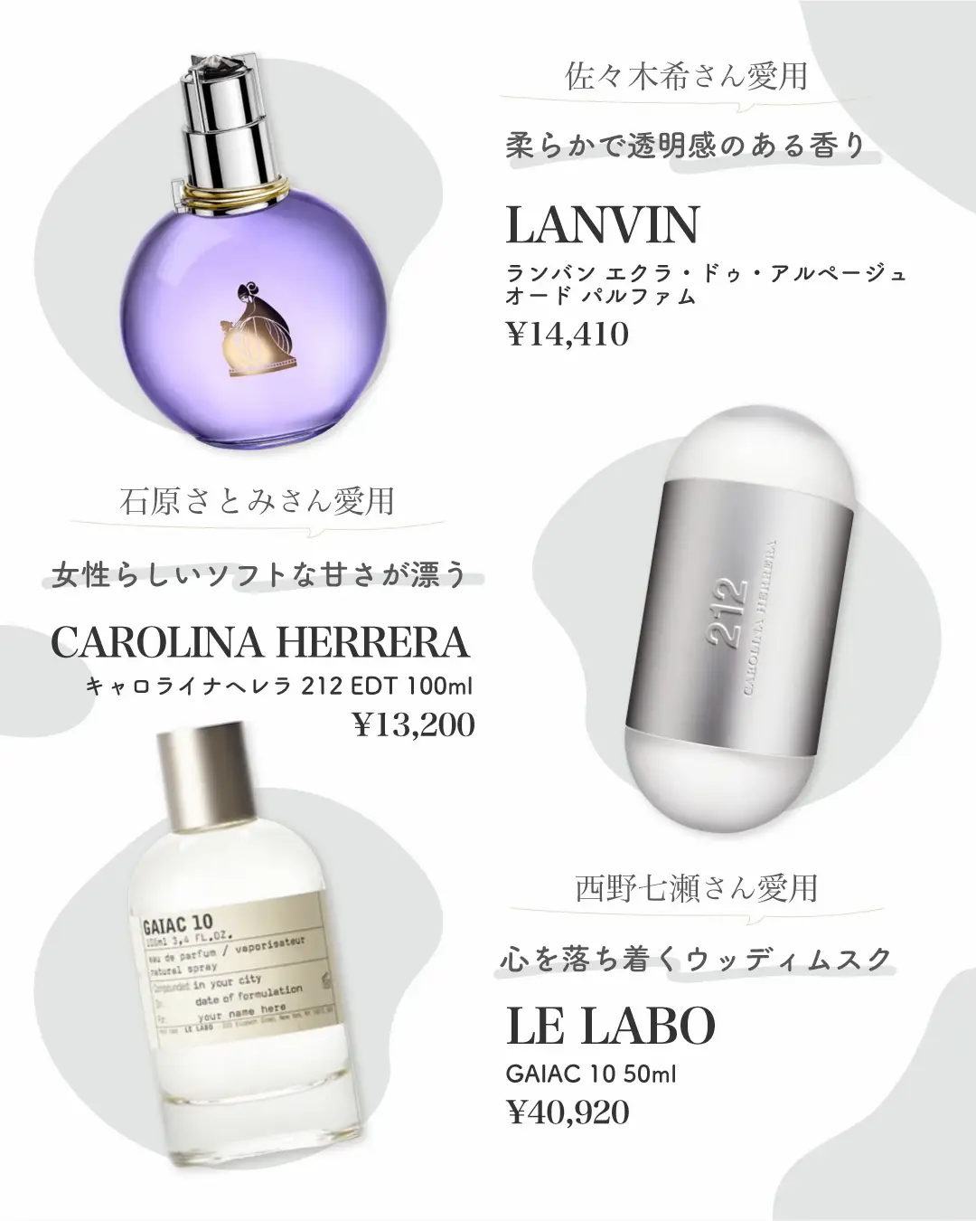 ランキング1位獲得 Carolina SP Herrera CAROLINA ミニ香水10ml