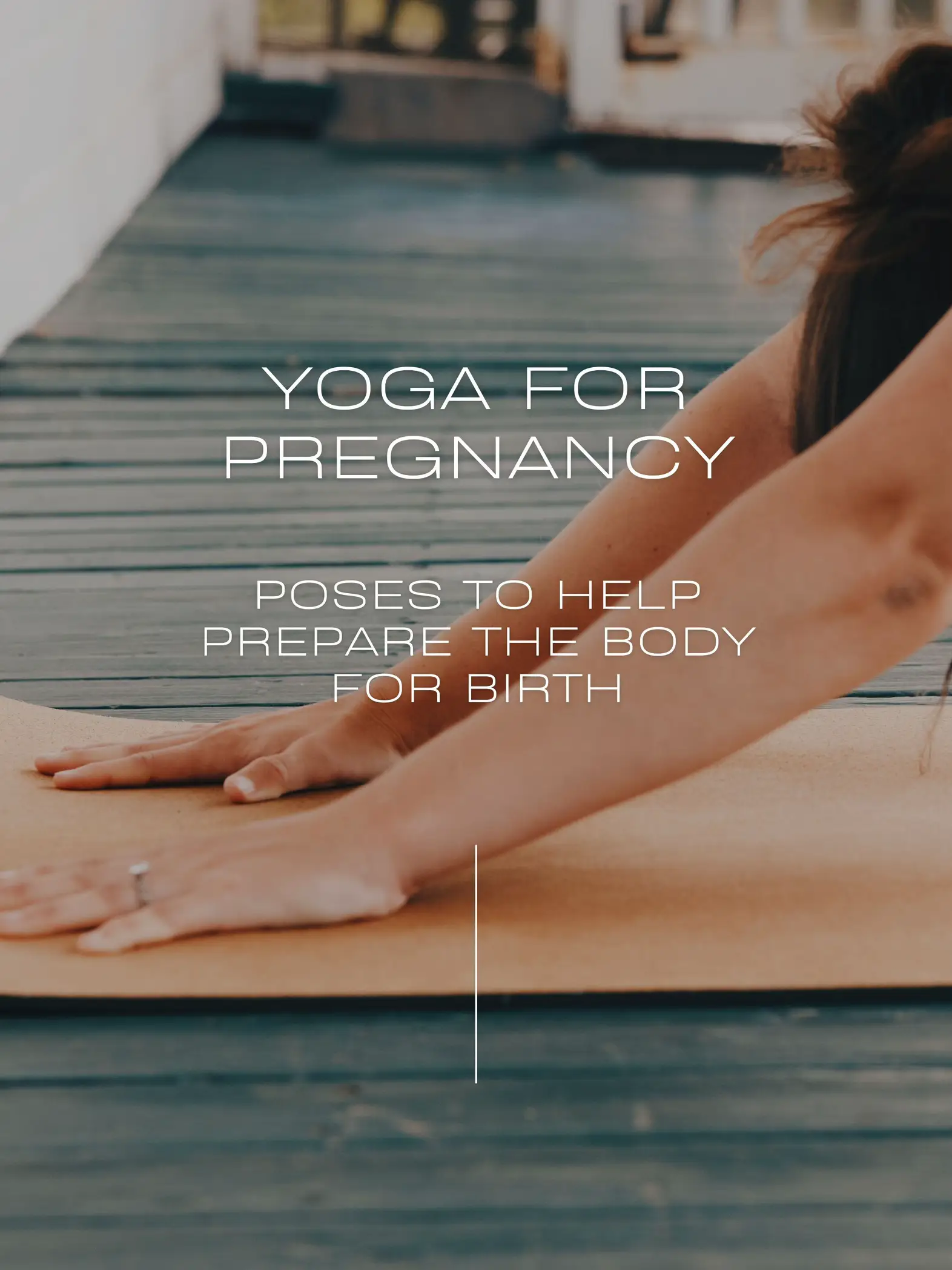 DIGITAL Prenatal Yoga Poster/ Yoga/ Doula/ Midwife/ Birth/ Yoga
