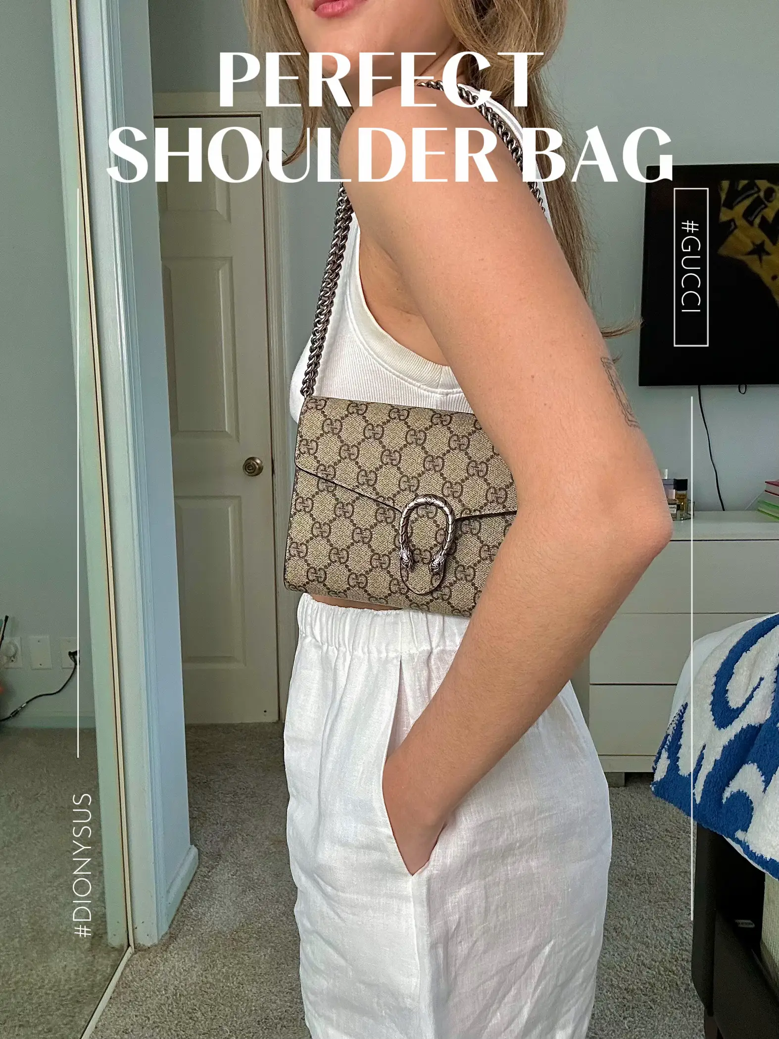 Gucci Dionysus medium GG shoulder bag Unboxing & Review