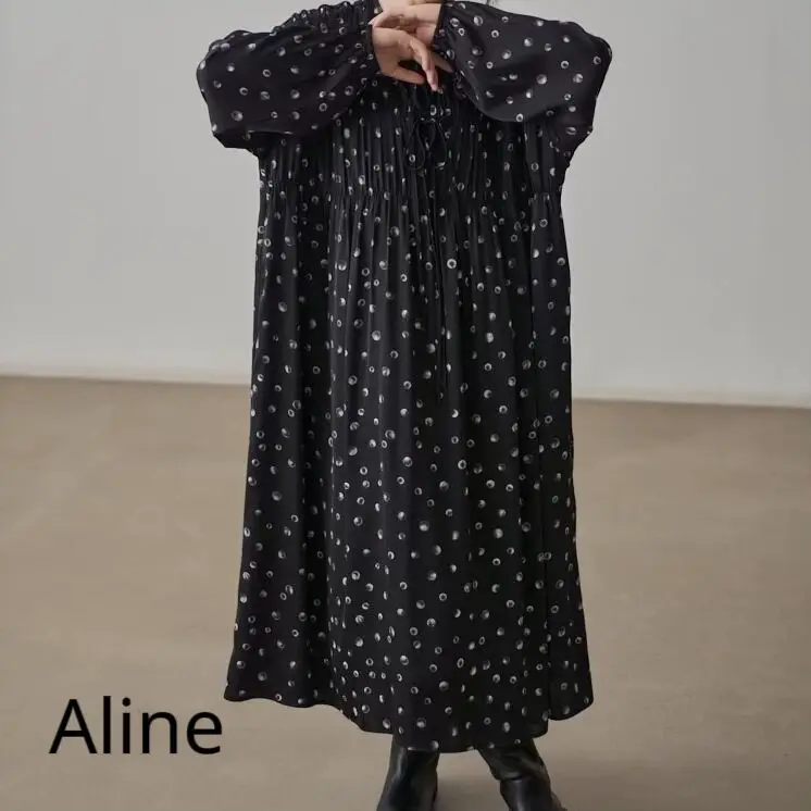 ゆったり水玉Aラインワンピース👗💗 | Alineが投稿したフォトブック  