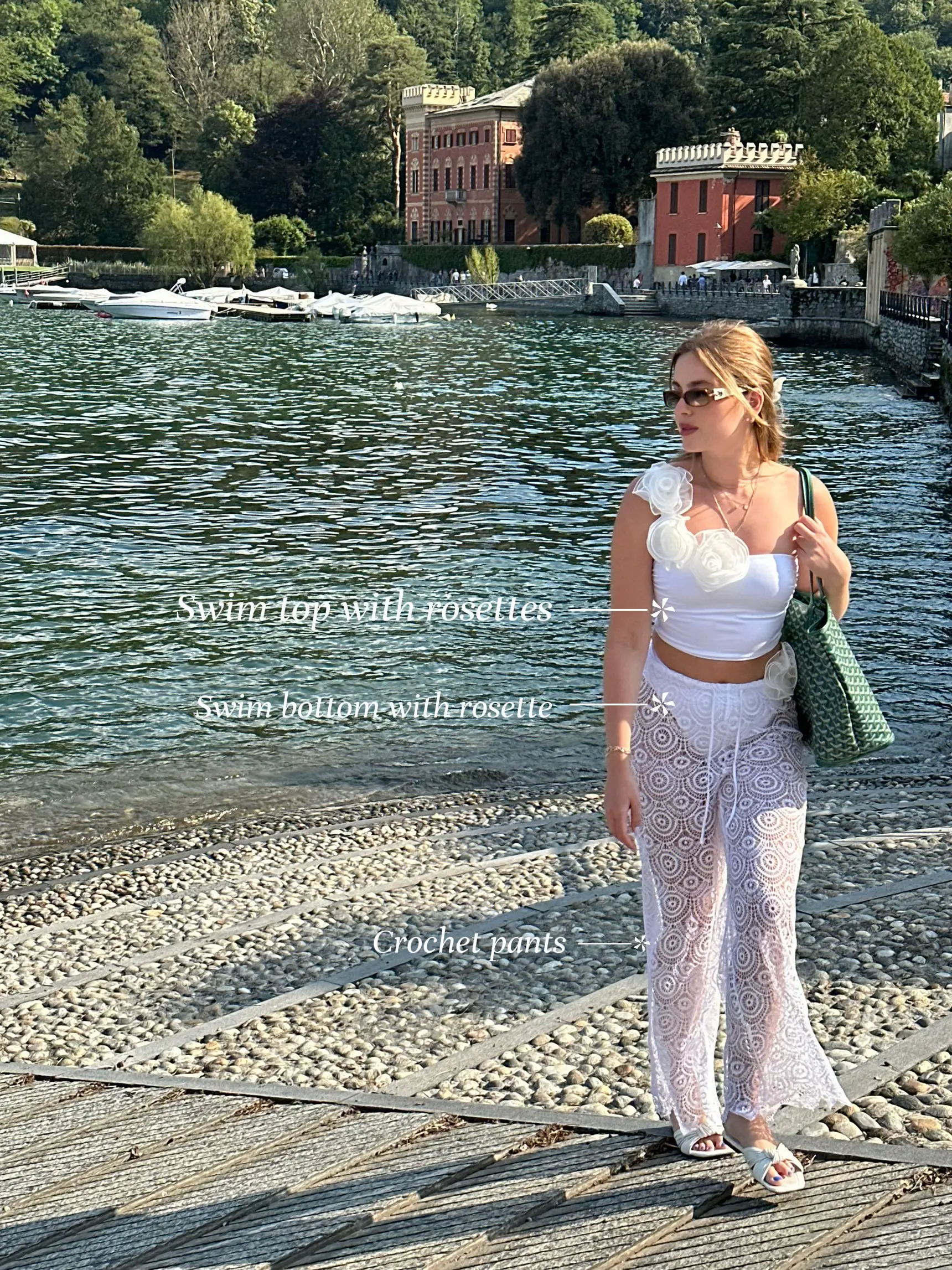 What I Wore in Lake Como - Boston Chic Party