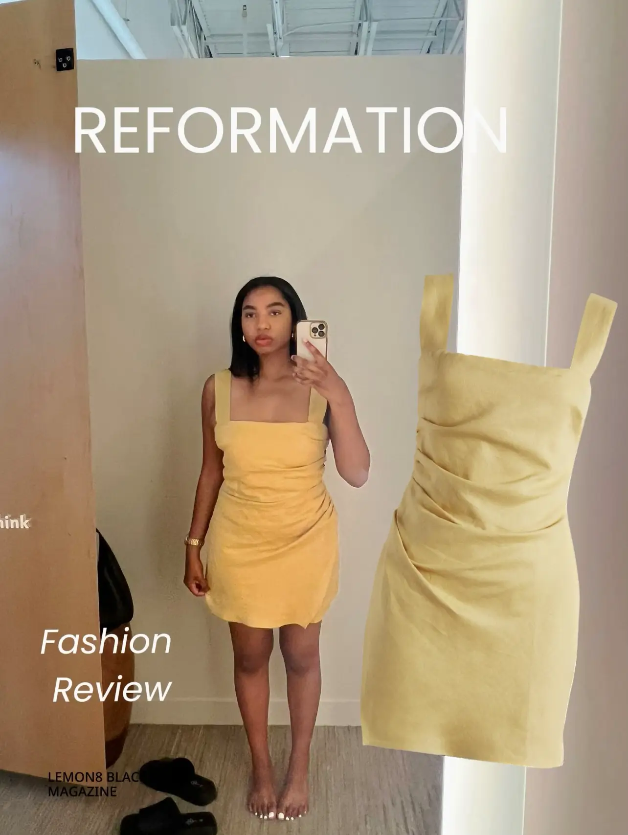 Reformation, Kerrigan Dress Review, Gallery posted by Laila