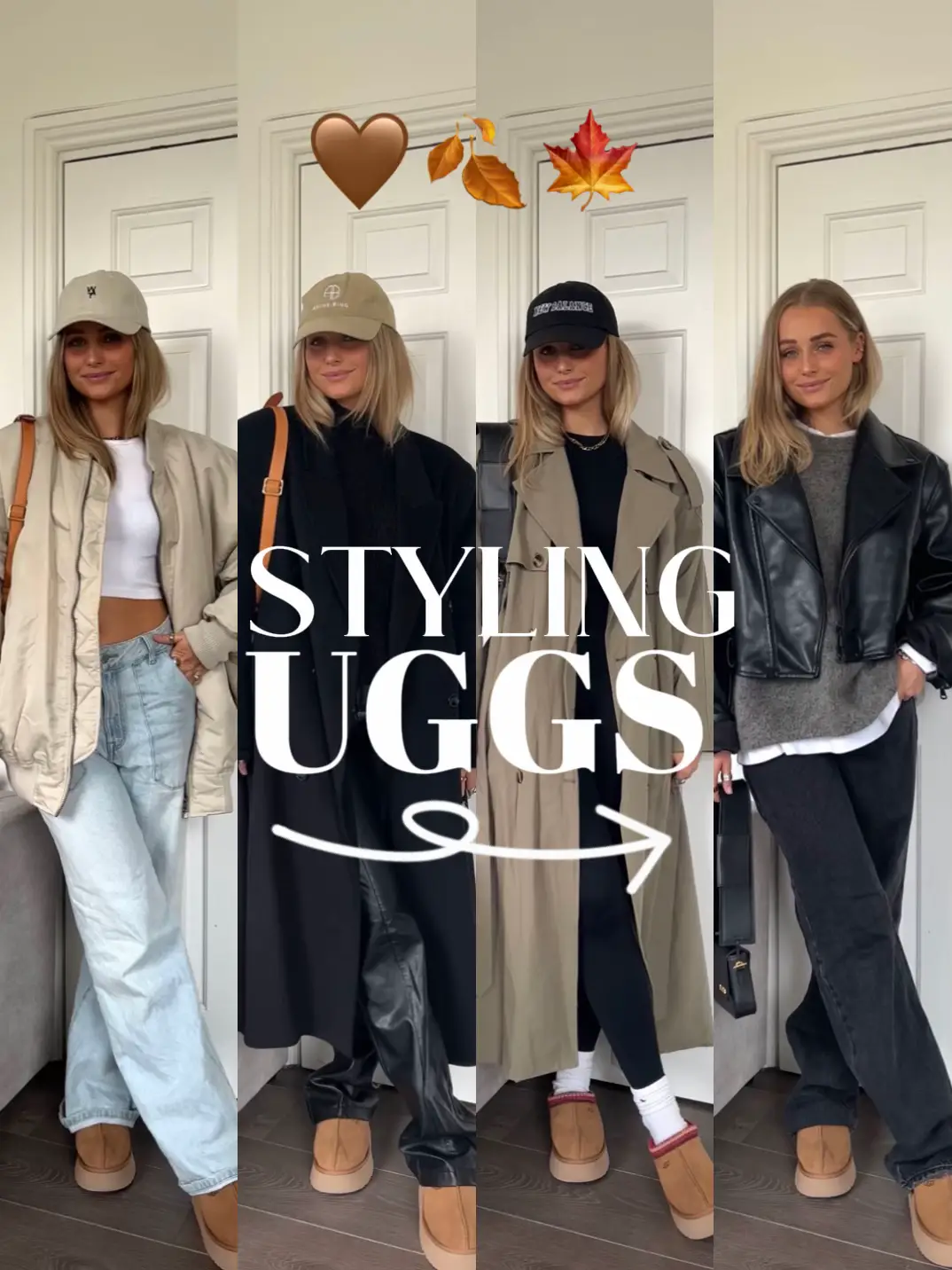 dressed like a teddy 🧸🫢  fall outfit idea, fall  outfits, fall style, ugg outfit, uggs, autumn style, trend
