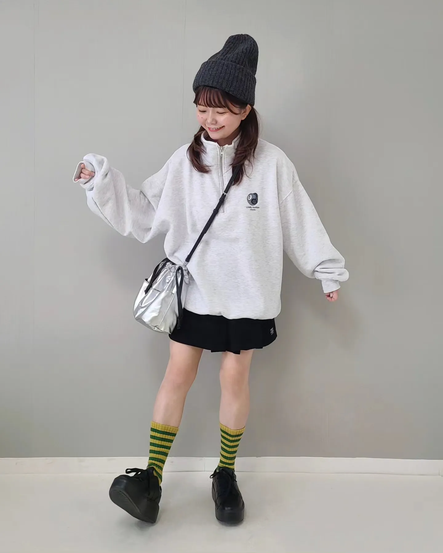 confirm新作スウェット⭐今年も来てる!ハーフジップスウェット 