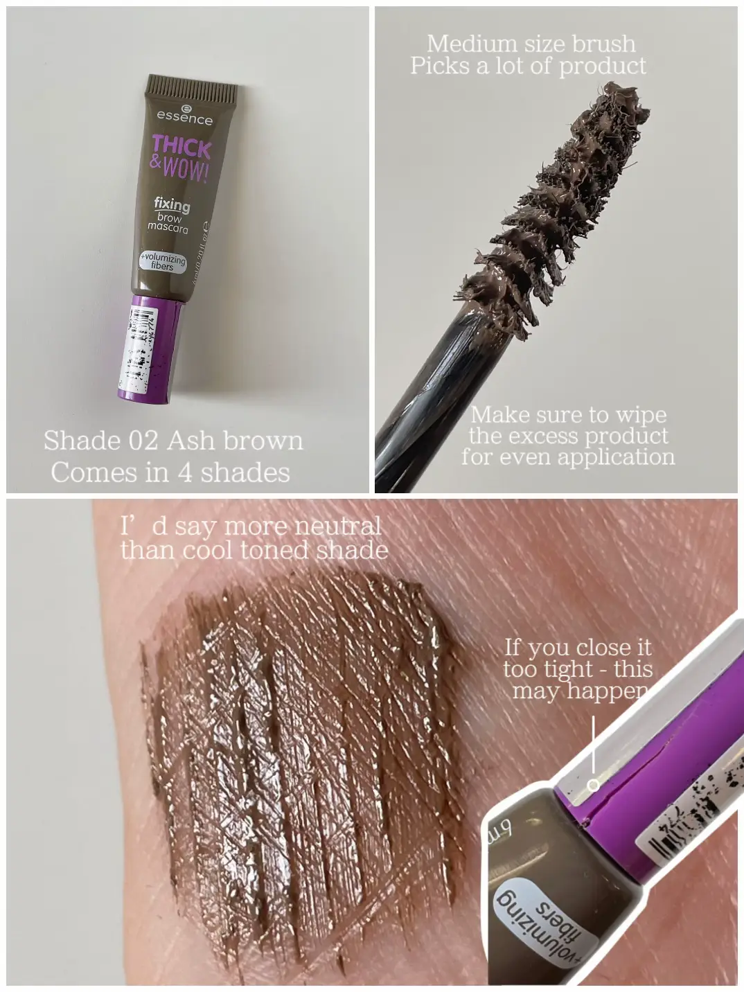 Essence Thick & wow brow mascara | Gallery posted by Jovana | Lemon8