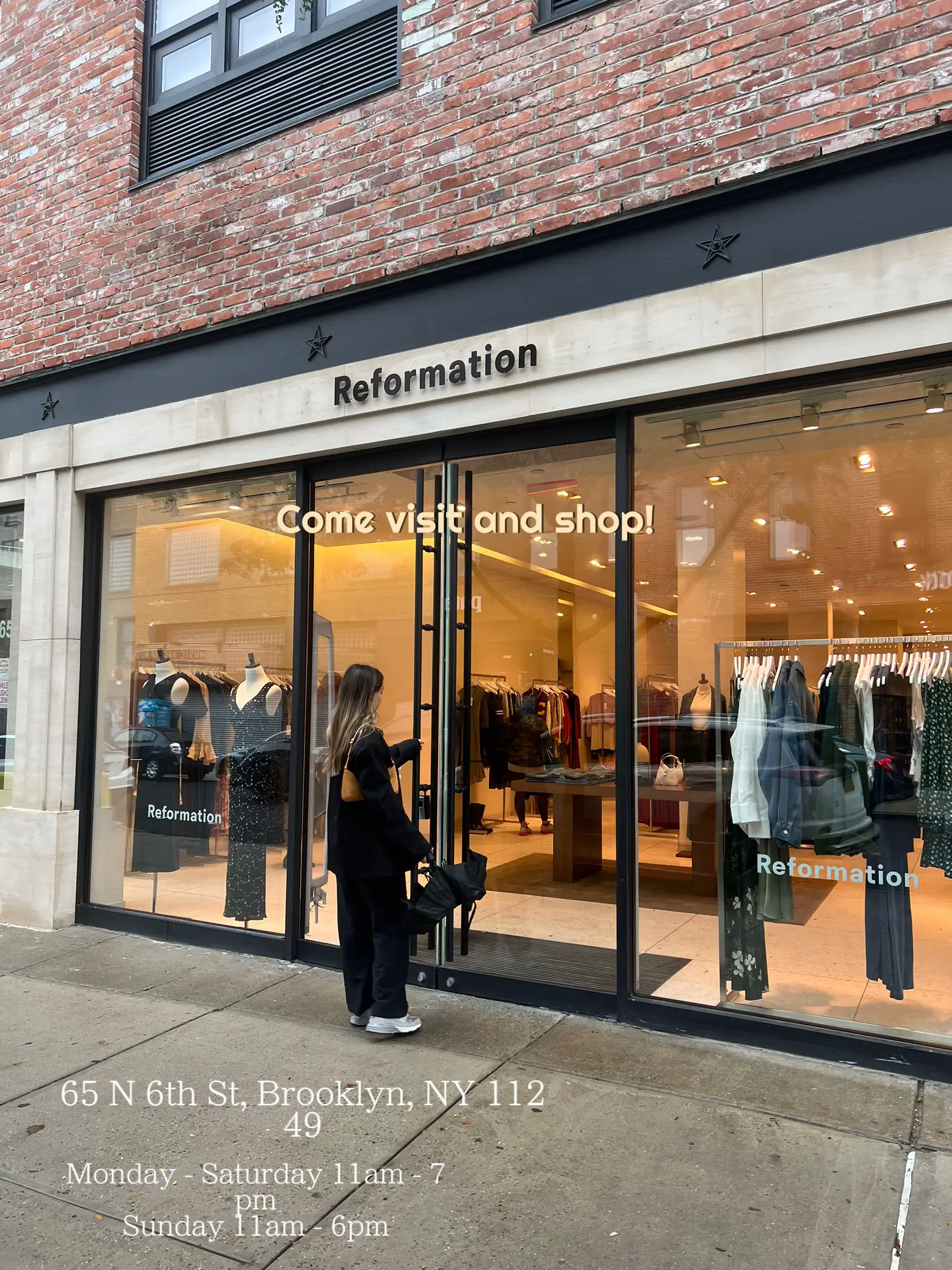 Visiting Reformation in Williamsburg Try On Gallery posted by