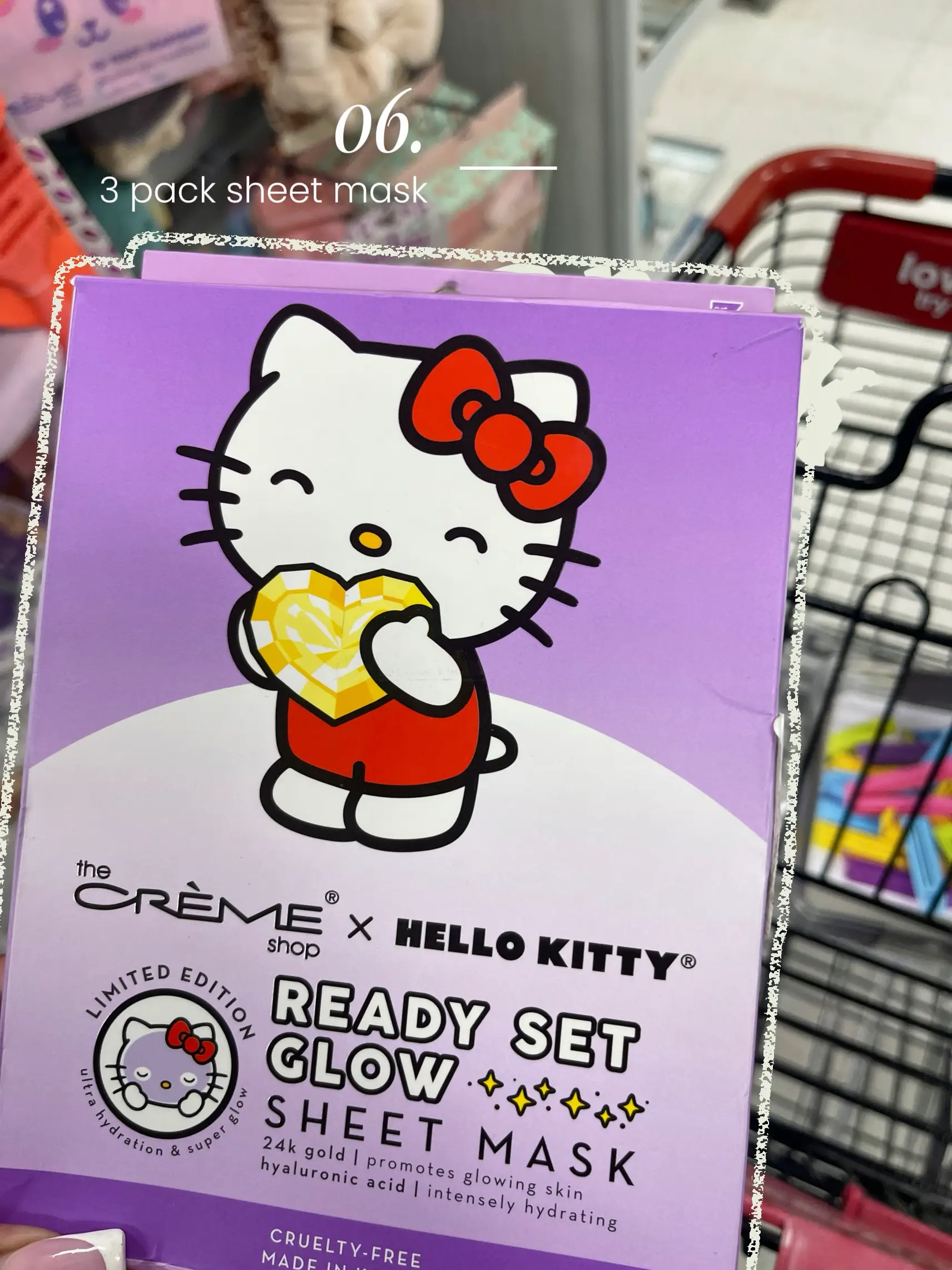 Vintage Valentine's Day Card Single Sided Hello Kitty I've got a