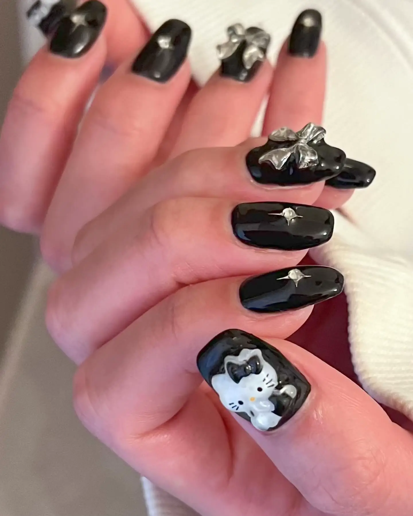 キティ 根付 職業 3セット スイーツ アパレル ネイル ハローキティ