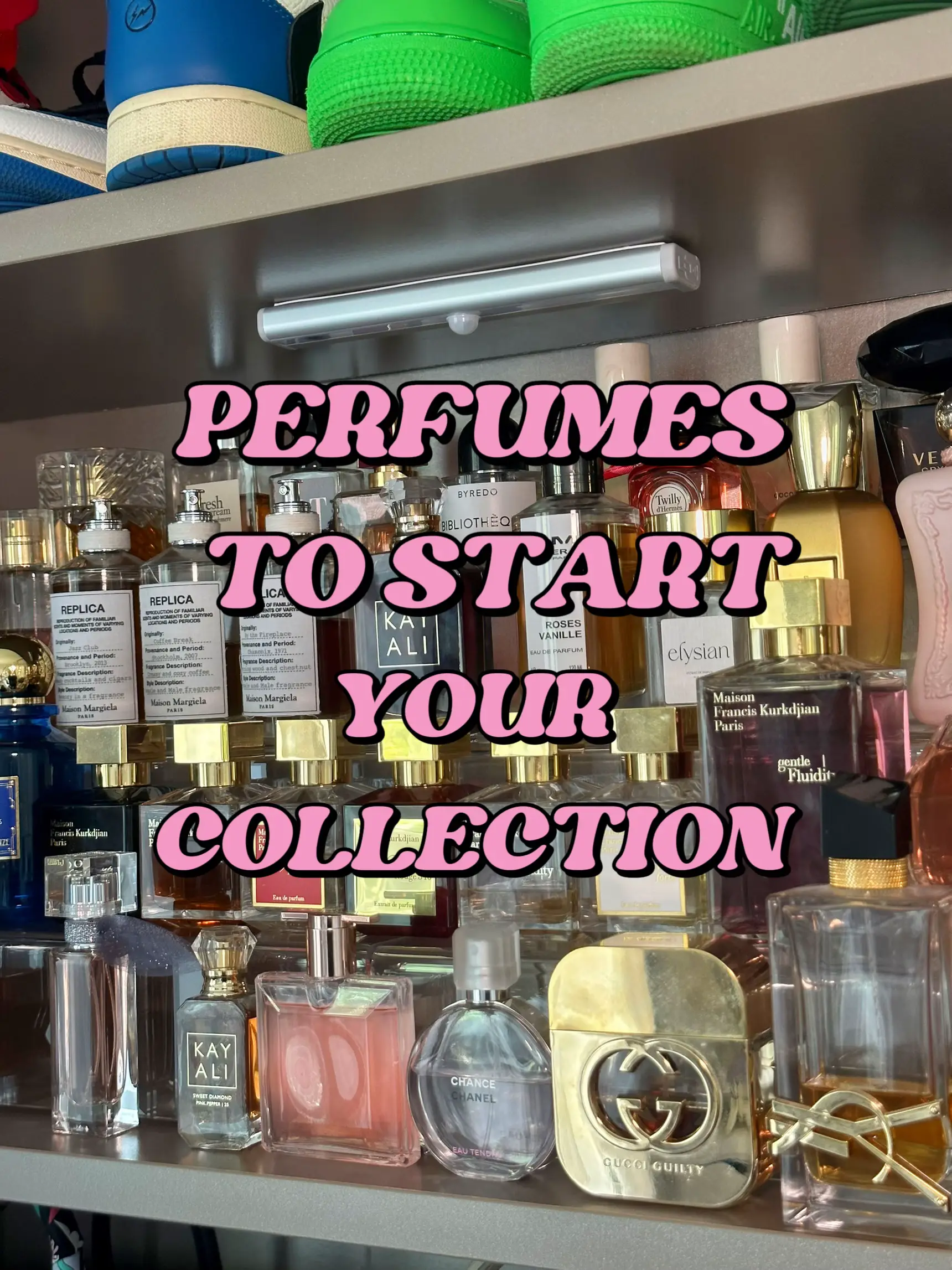 My perfume collection
