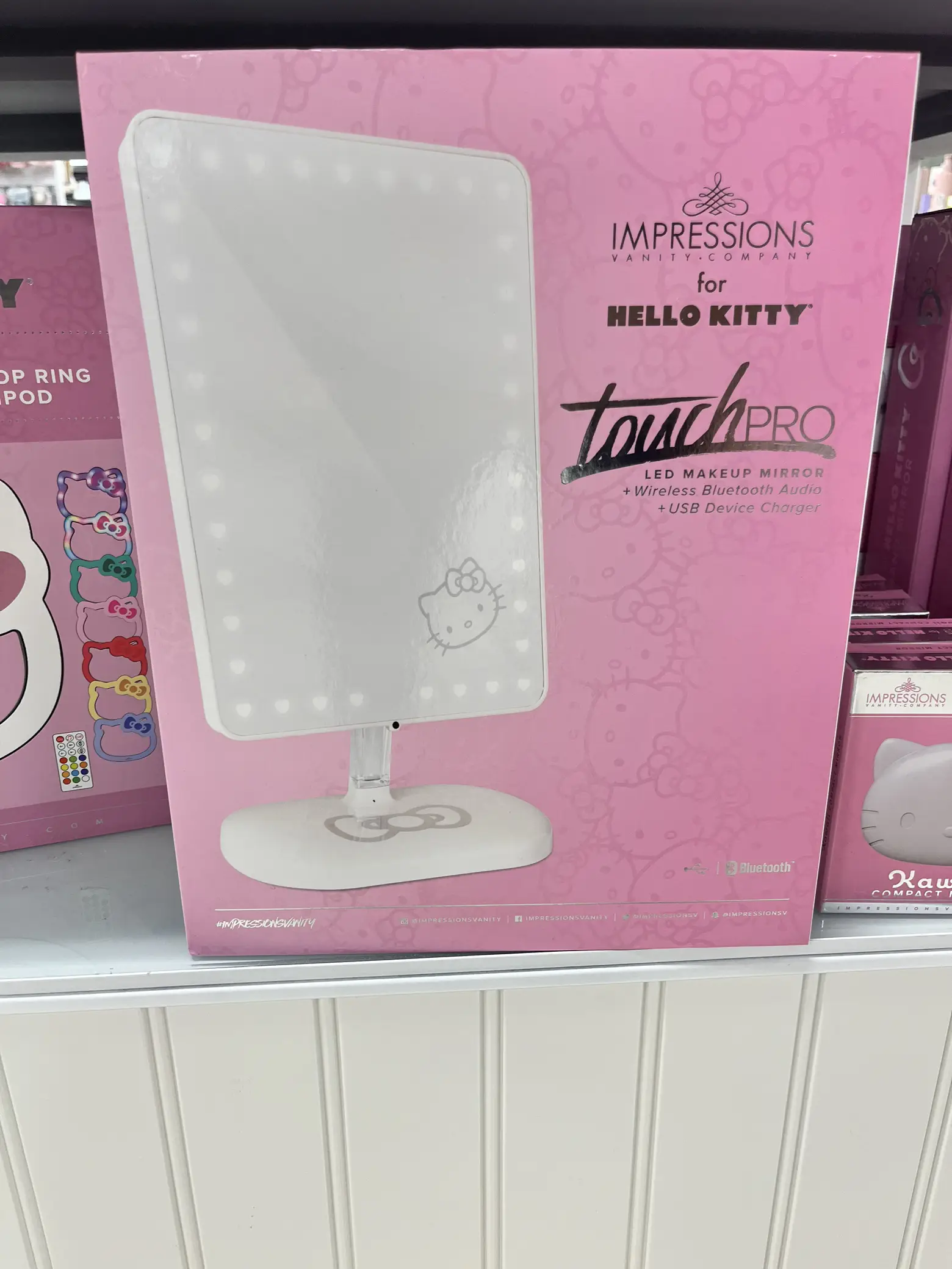 Hello Kitty® Supercute 10” RGB Desktop Ring Light with Tripod • Impressions  Vanity Co.