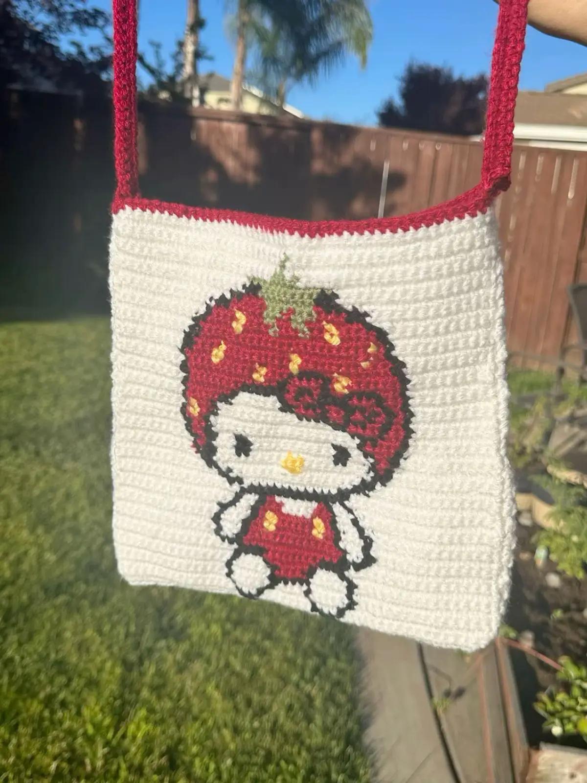 TAPESTRY HELLO KITTY BAG part 1, #hellokitty #crochetbag