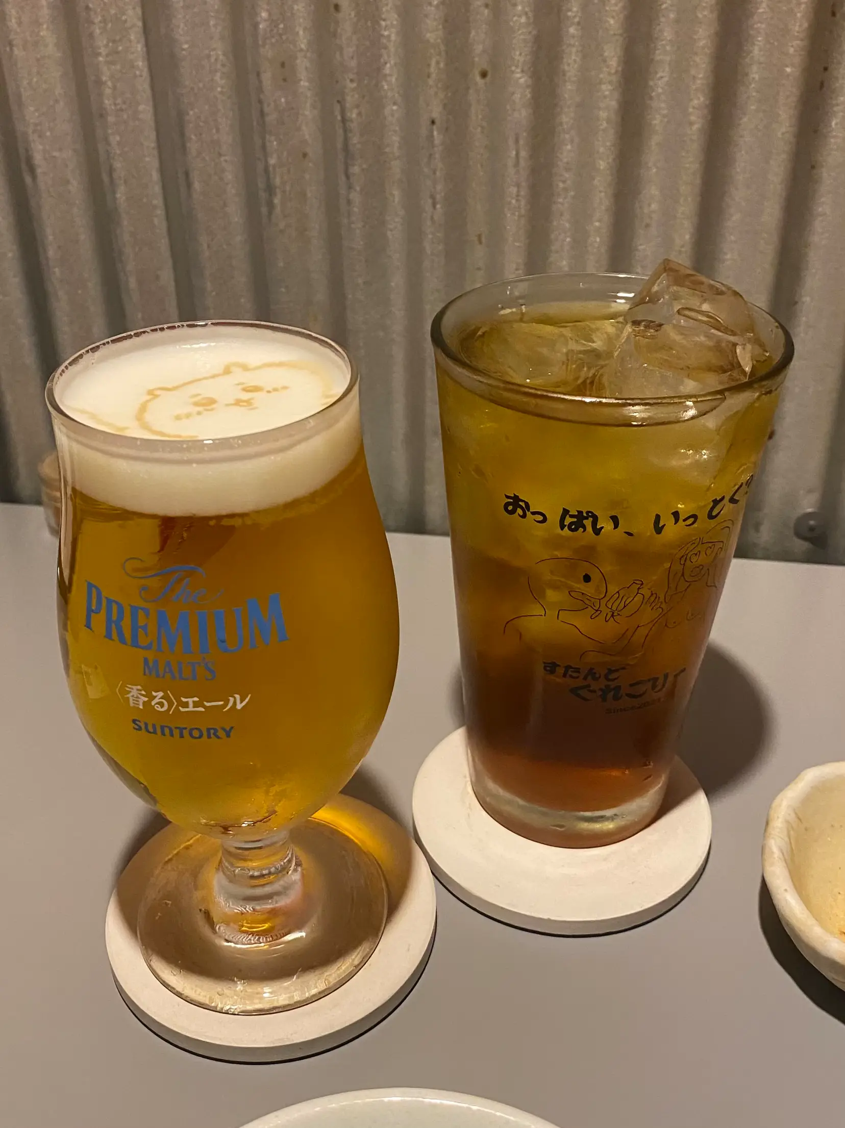 ビール 泡 安い アート