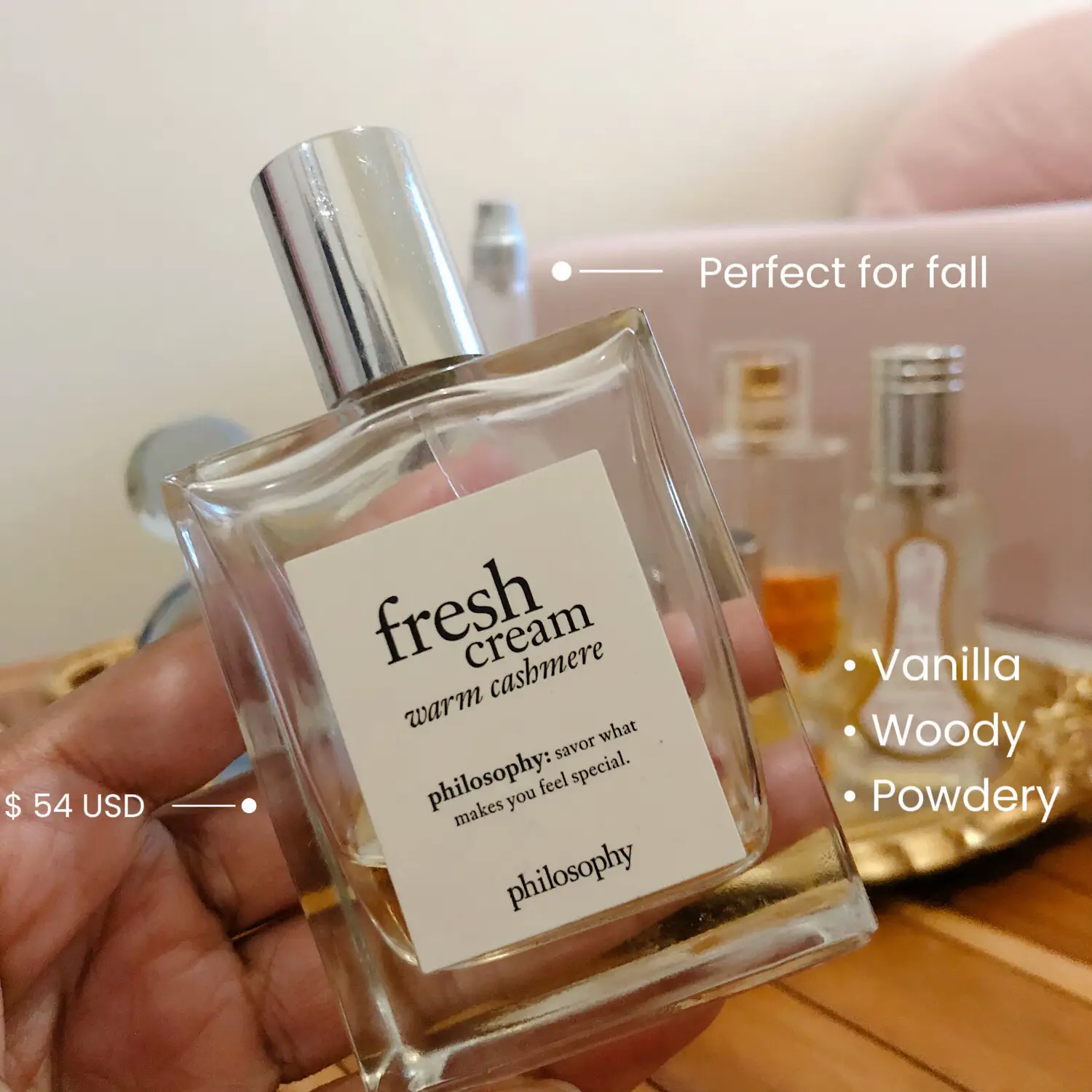 Philosophy fresh warm best sale cashmere spray fragrance reviews