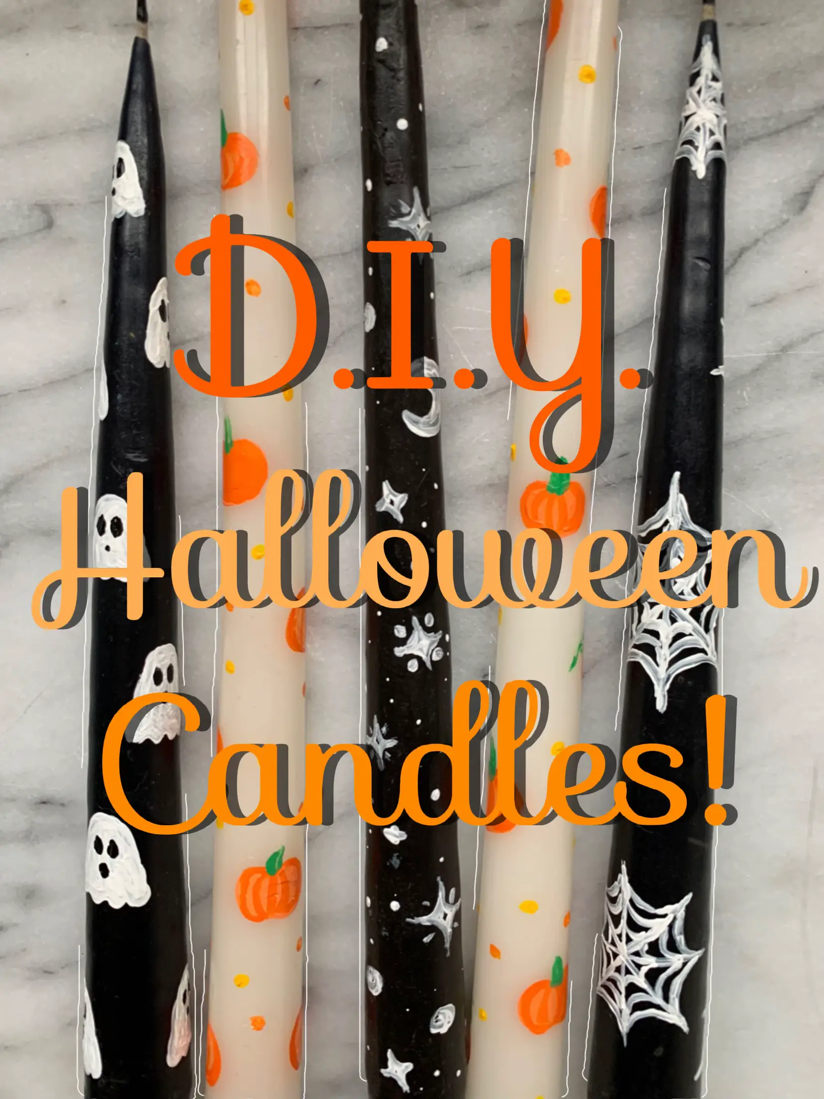 DIY Painted Halloween Candle Holders – DIY DOUGHERTY