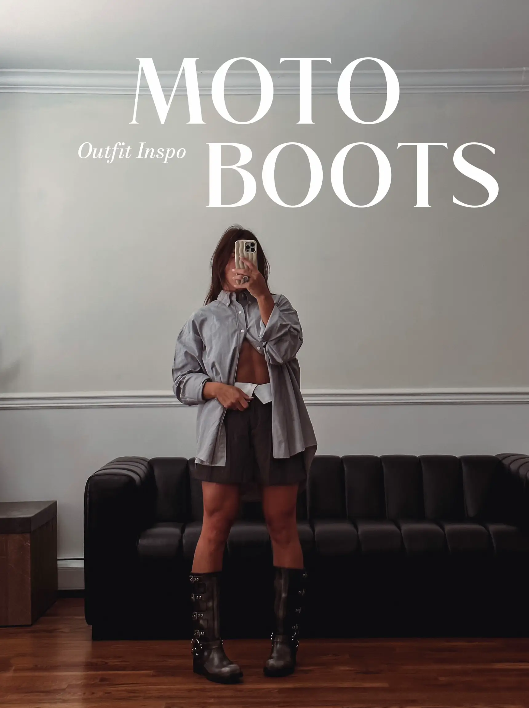 moto mama platform boots