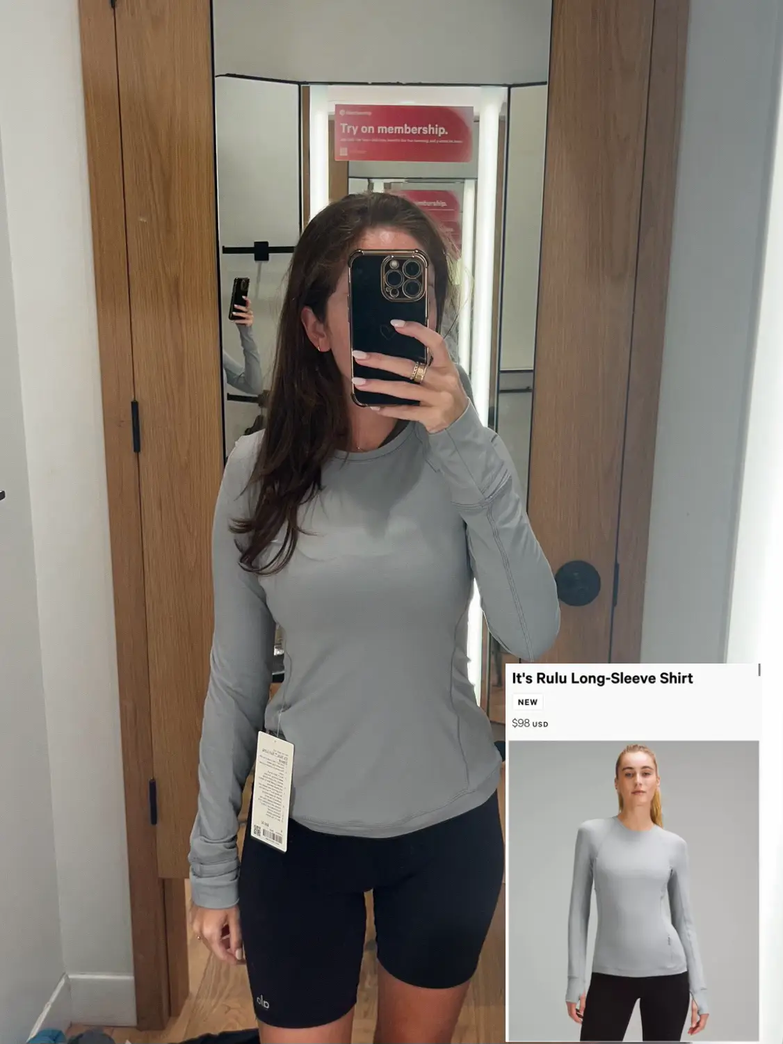 Has anyone ever copied the exact same outfit as the lulu model? : r/ lululemon