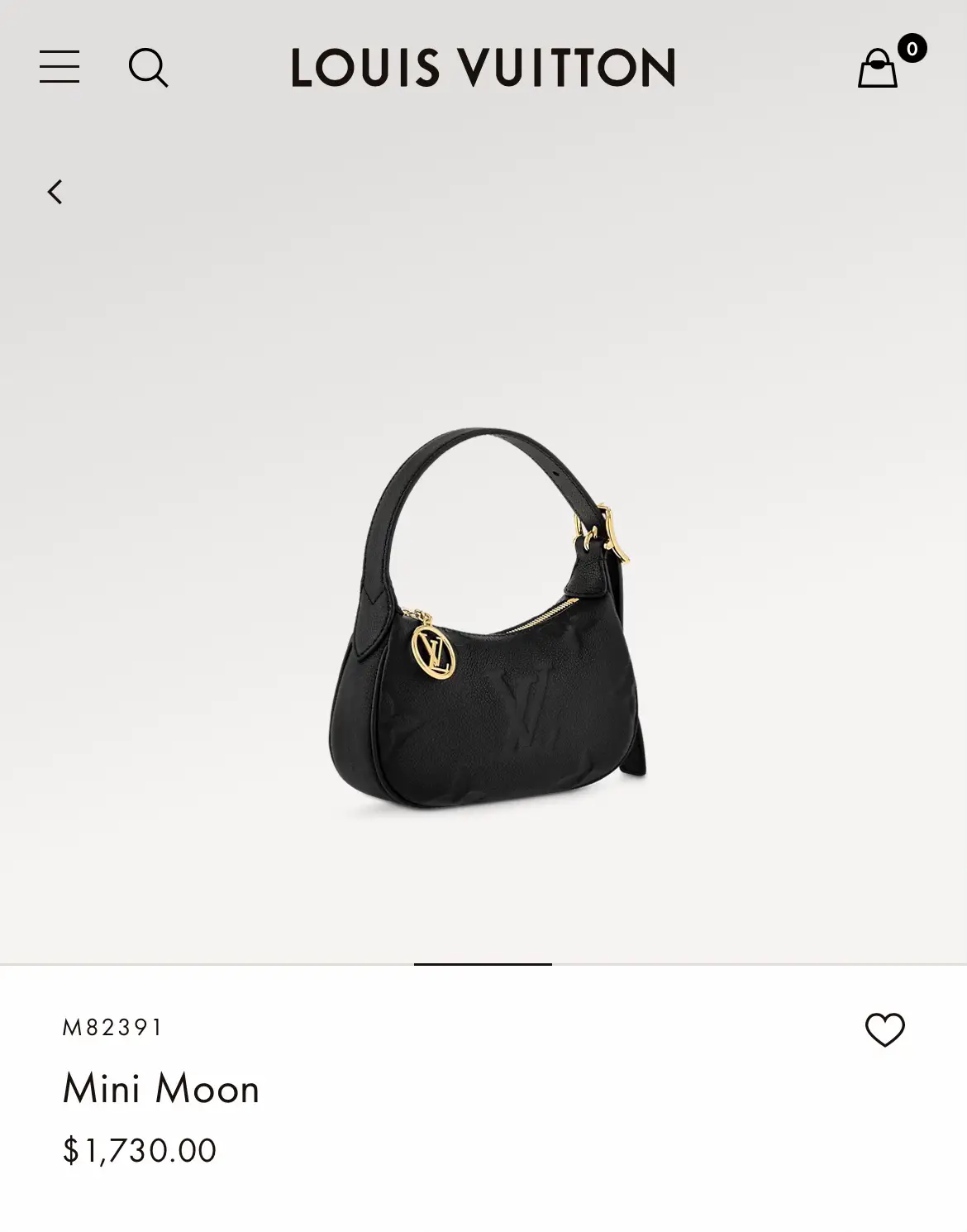 Louis Vuitton Products by Louis Vuitton: Mini Moon $1730.00