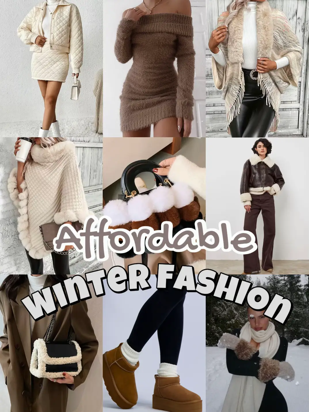 10 Cozy and Comfortable Winter Outfit Combinations ❄👖🧣 🧦👠💗