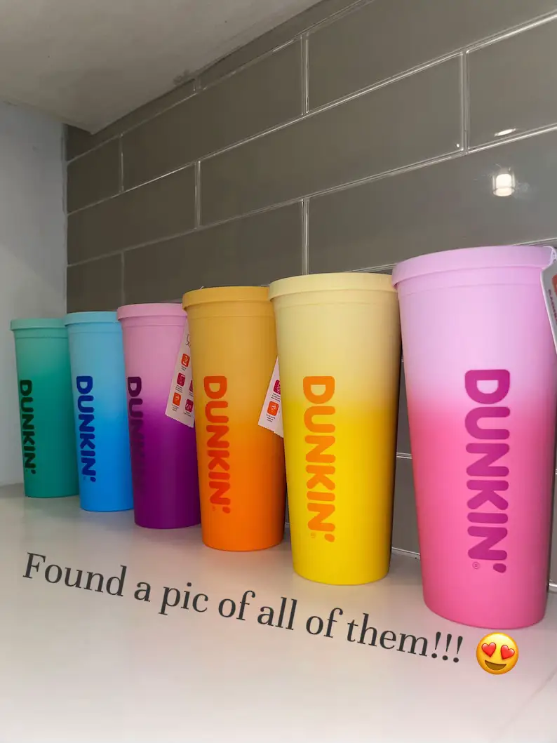 Dunkin donuts deals reusable cup