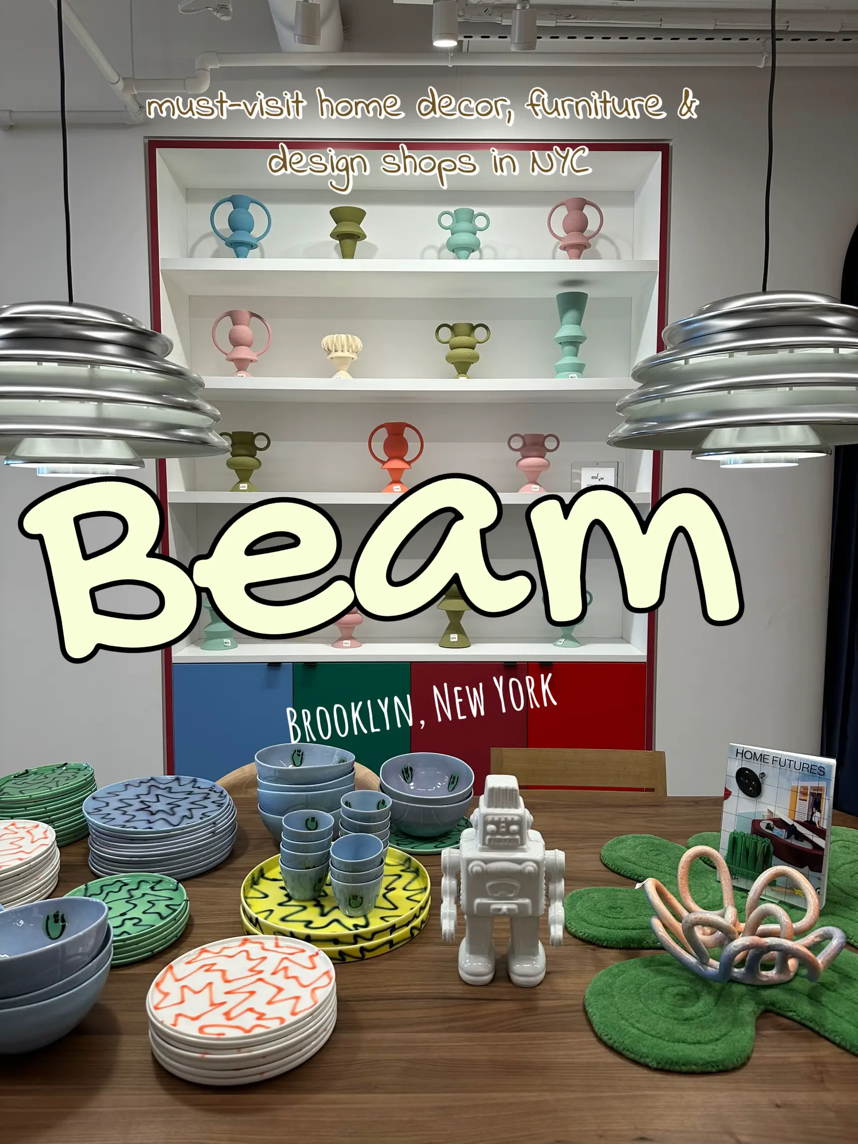 NYC Must-visit home decor & furniture shop - BEAM | Gallery posted ...