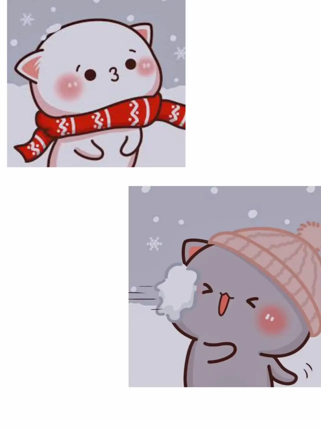 christmas matching (cats) pfp 1/2  Christmas profile pictures, Cute  christmas matching pfp, Christmas cats