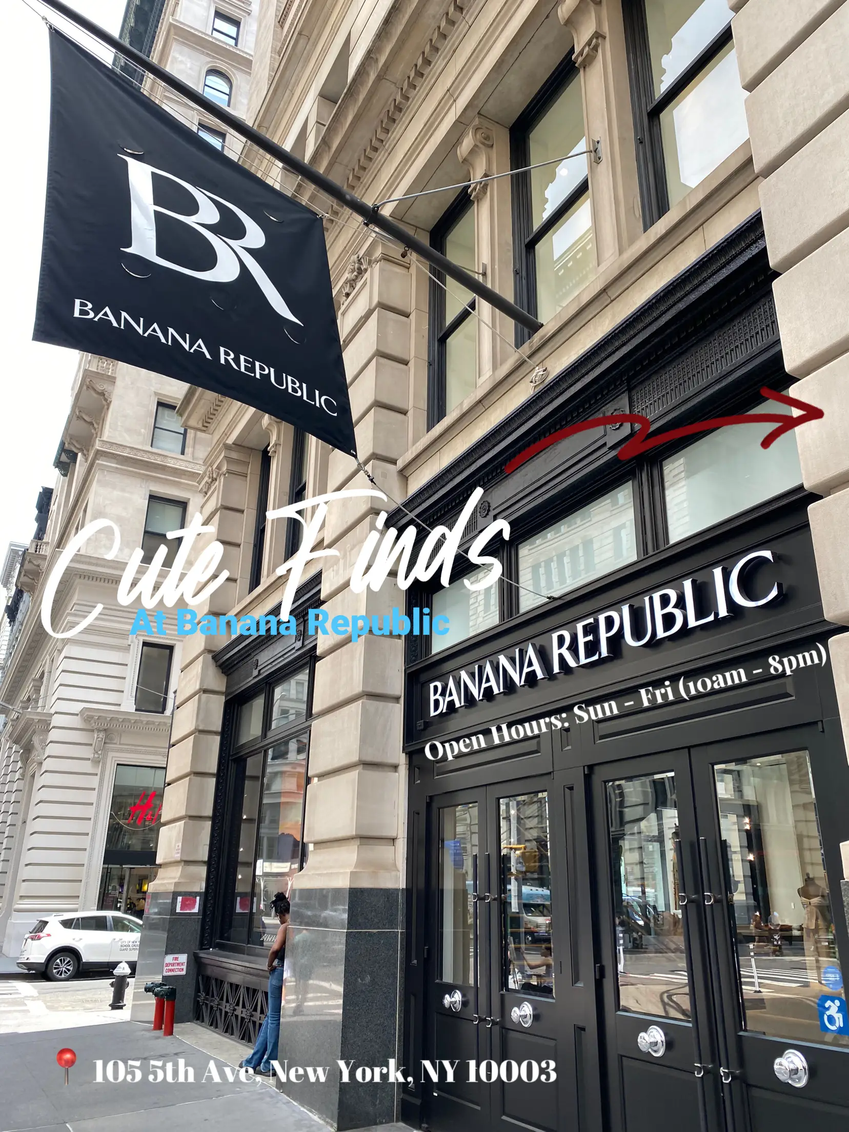 banana republic 5th ave hours
