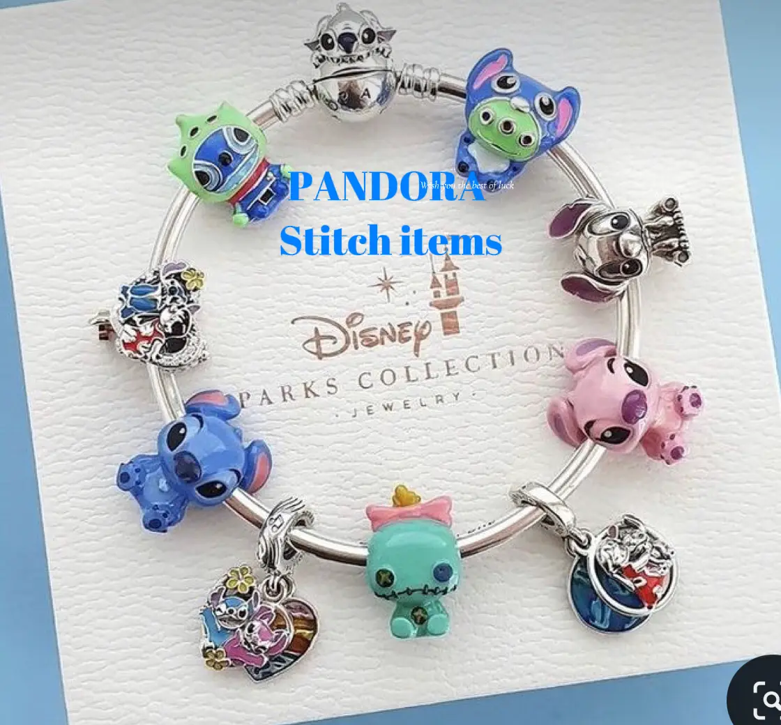 Ensemble de bracelet à charms Lilo et Stitch de Disney