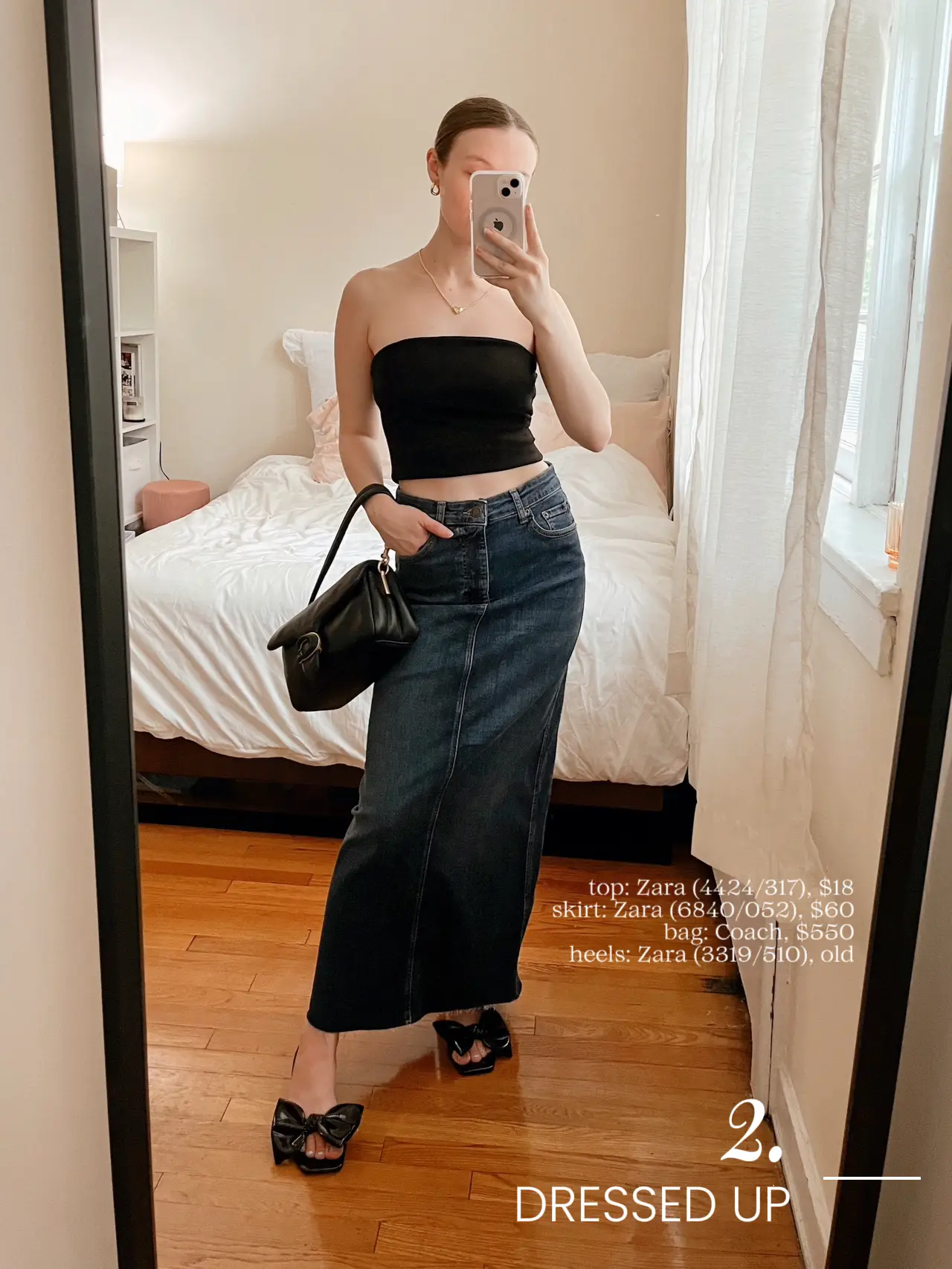 3 Ways to Style a Denim Midi Skirt for Summer, Gallery posted by Brooke in  NY