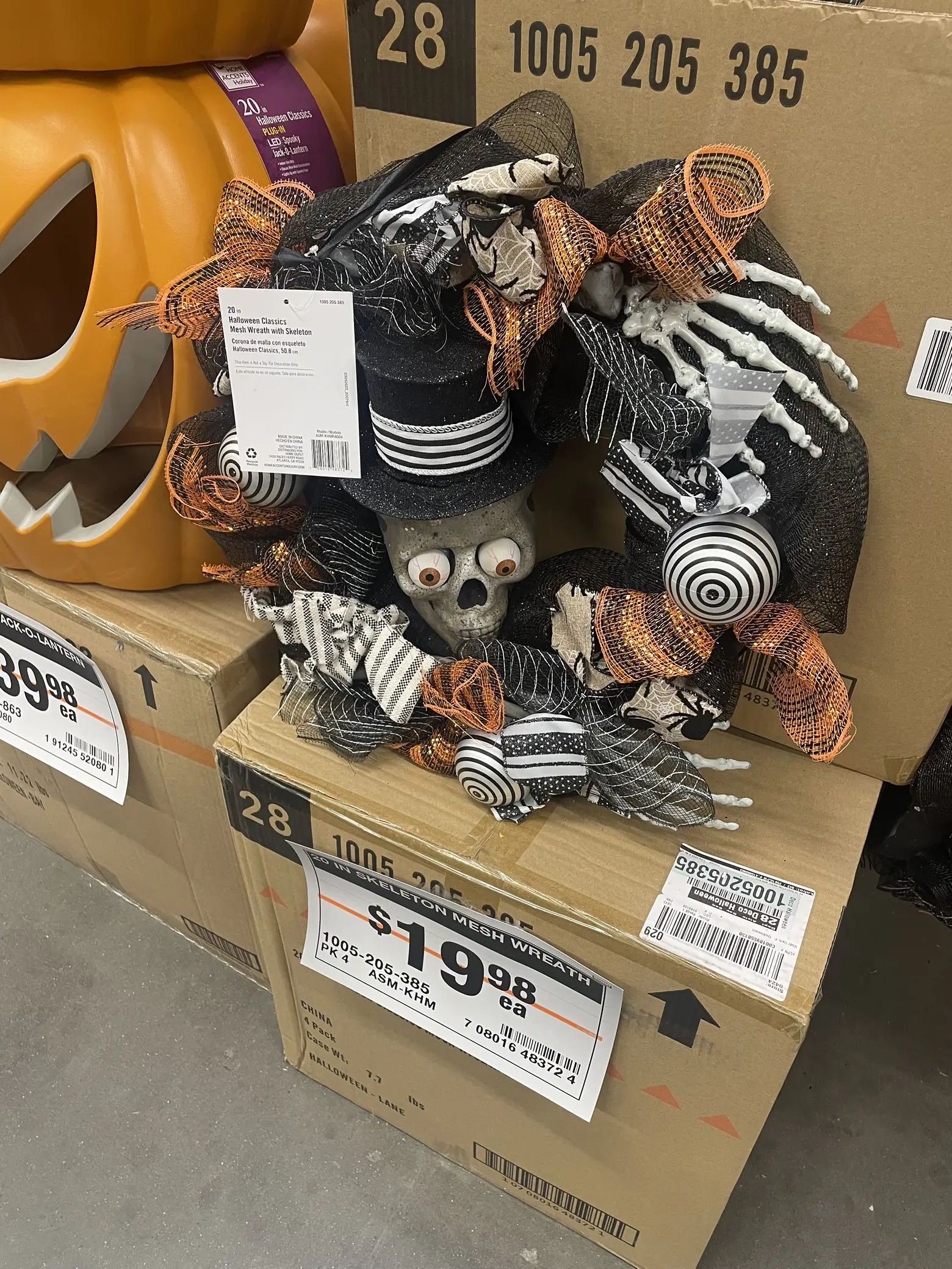 Tj Maxx Halloween Decor  TJ Maxx selling Home Depot Skeletons