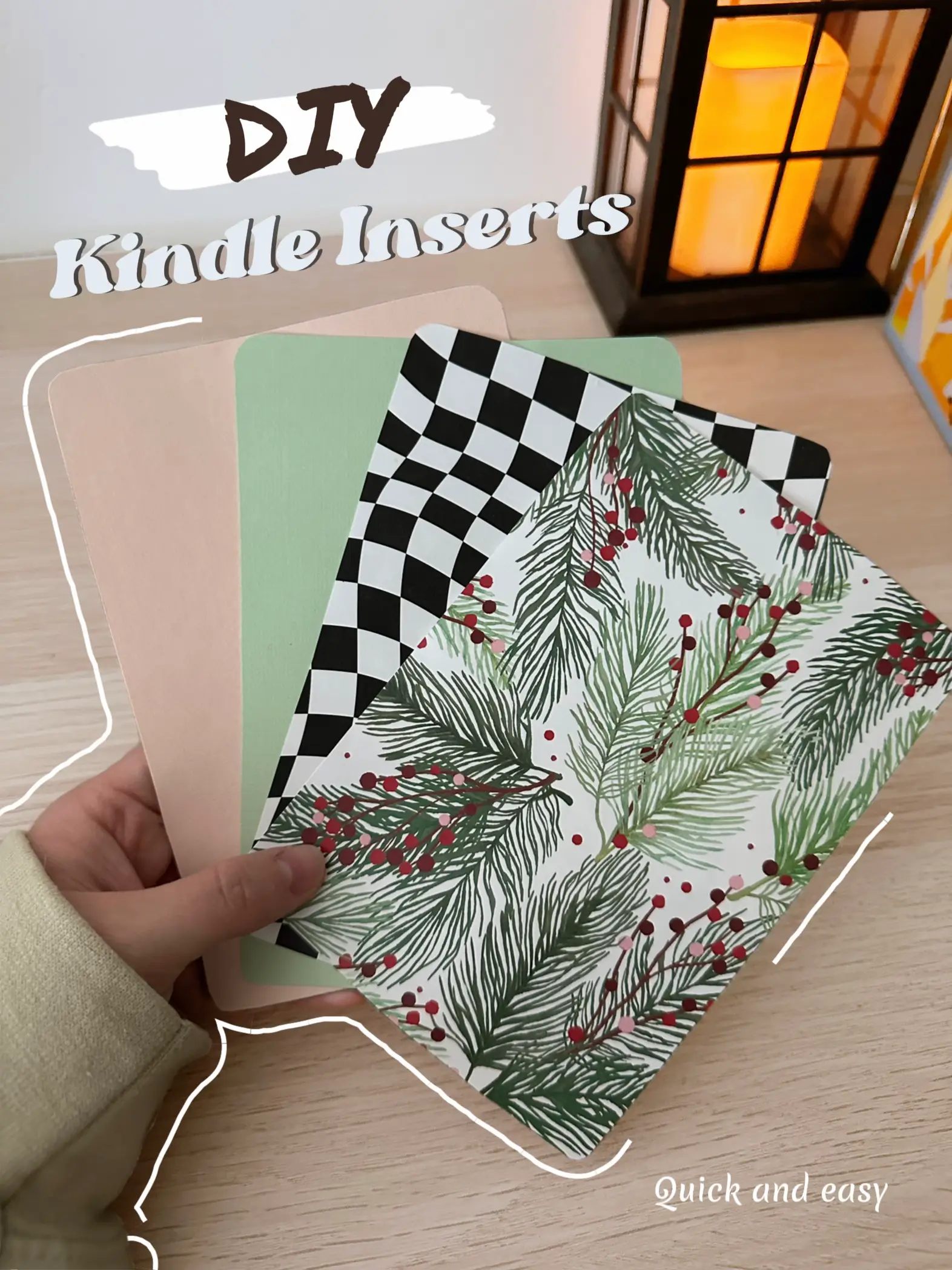 DIY Kindle Inserts | Gallery posted by Dani Stark | Lemon8