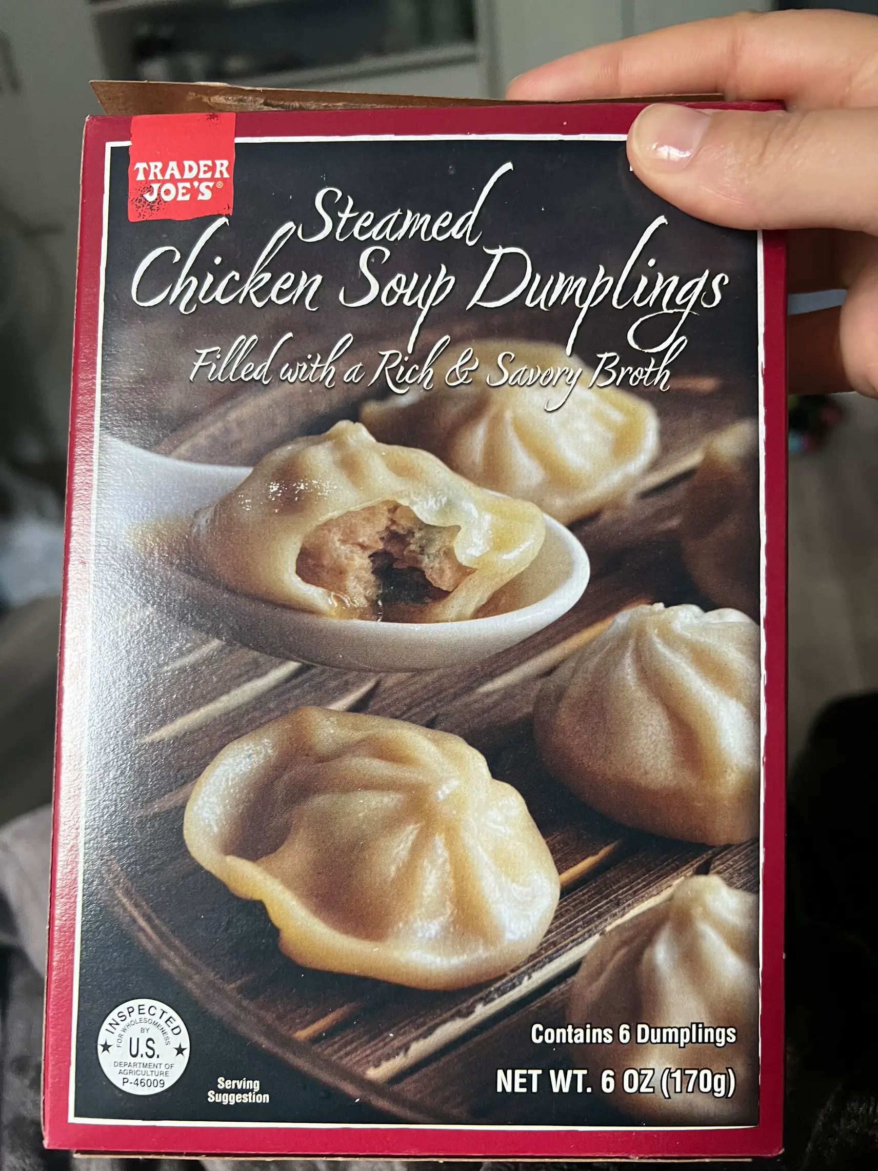 Trader Joe's Steamed Chicken Soup Dumplings