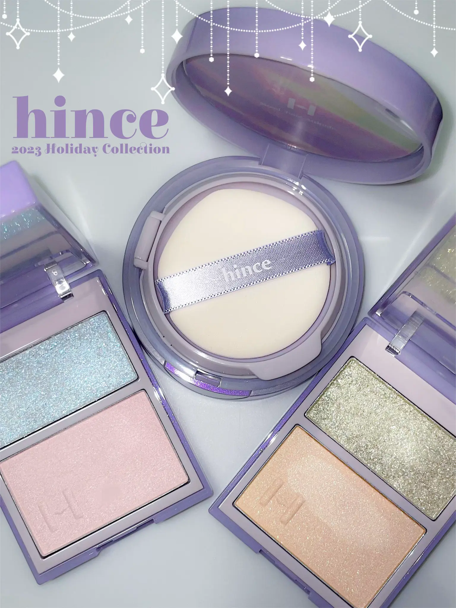 Mysterious sparkle 】 hince's new cosmetics perfect for the