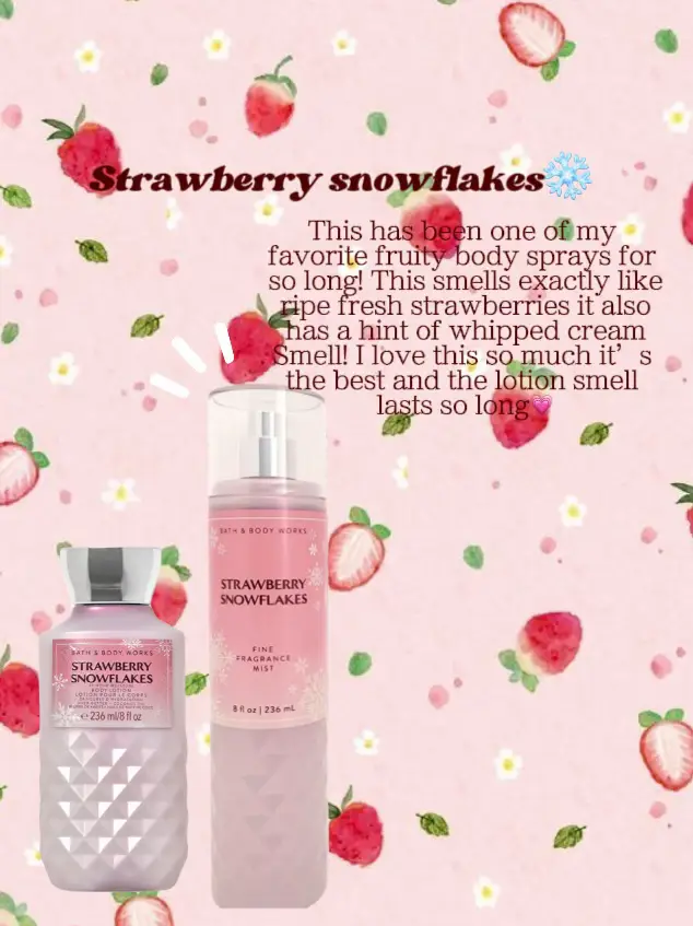 Strawberry Shortcake Body Mist, Perfume, Body Spray, Body Splash, Fragrance  Mist, Strawberry, Cake, Strawberry Shortcake, Whipped Cream 