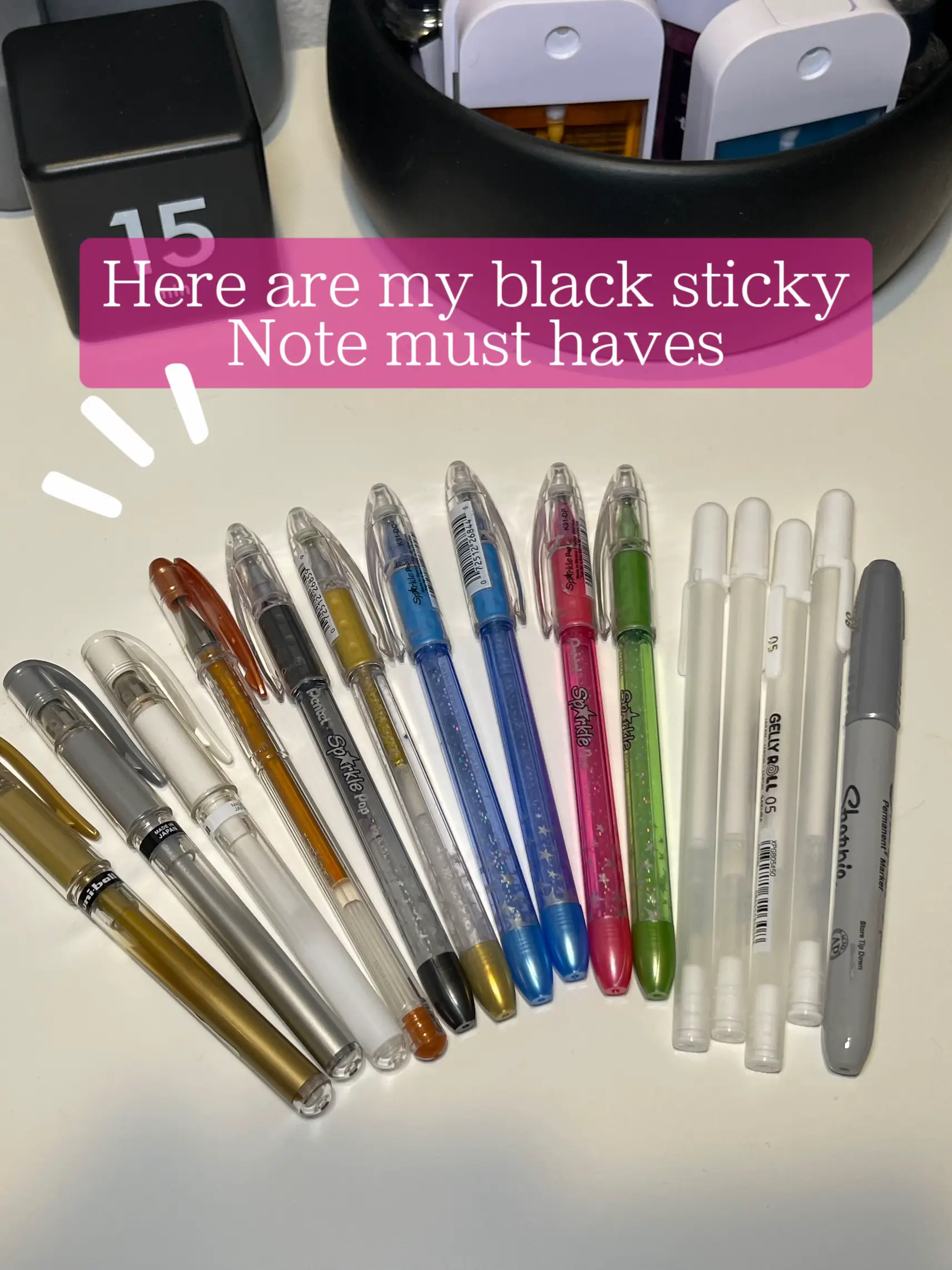 Best Pens for Black Paper 🖤 แกลเลอรีที่โพสต์โดย RittenhouseArt Lemon8