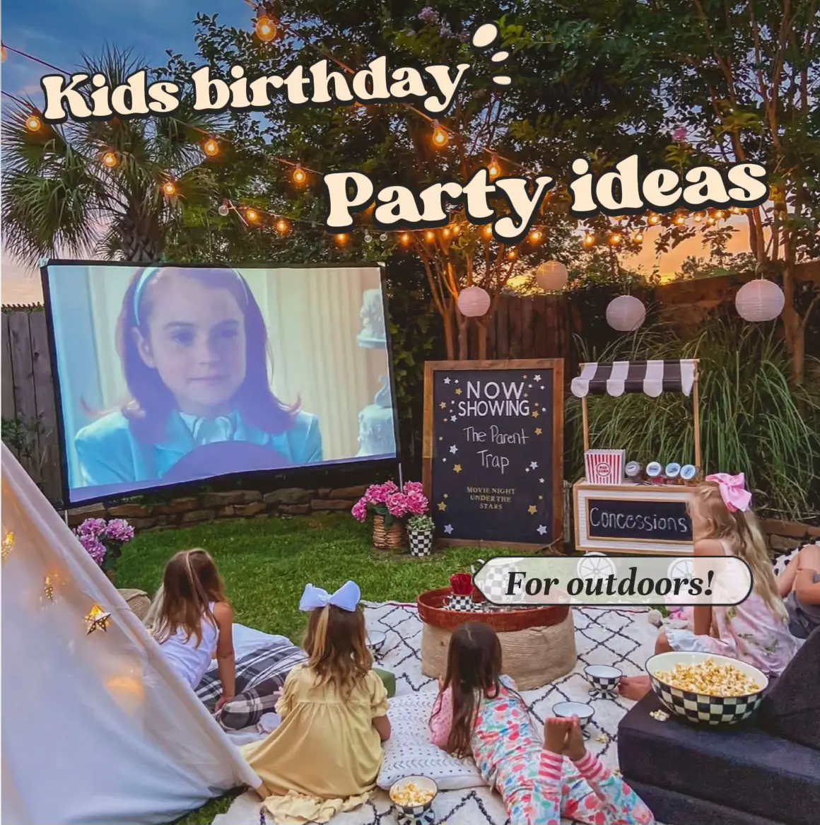 Outdoor Birthday Party Ideas - Lemon8 Search