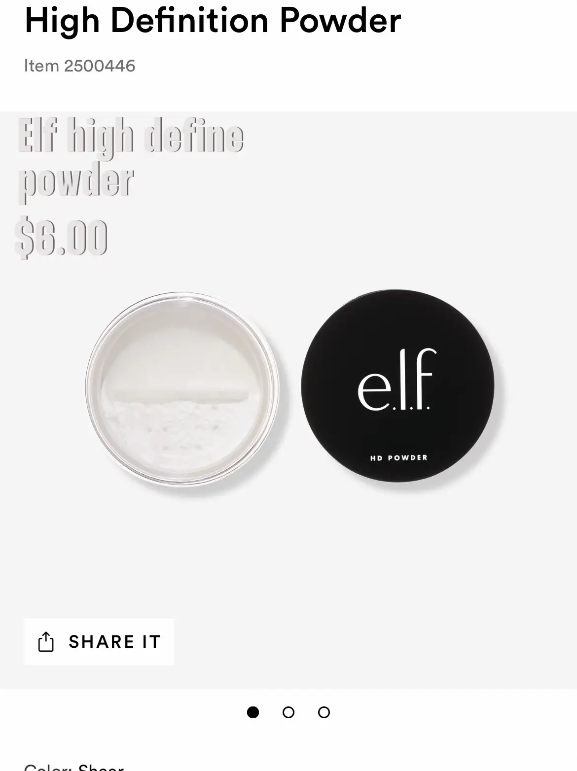 My experience ordering from the ELF International Website to PH 🛍🛒 :  r/beautytalkph