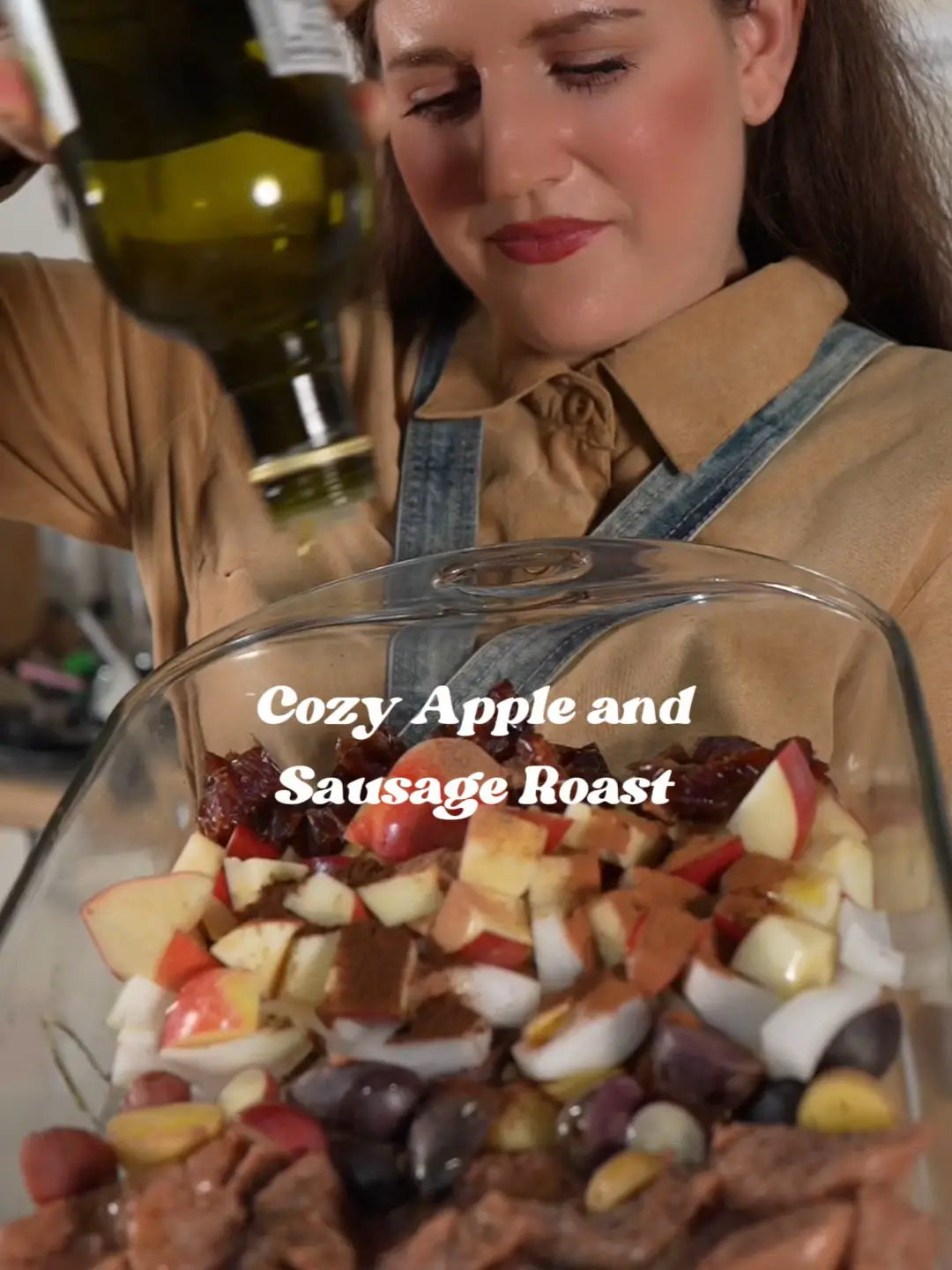 One Pan Cozy Apple Sausage Roast | Video published by CountColors | Lemon8