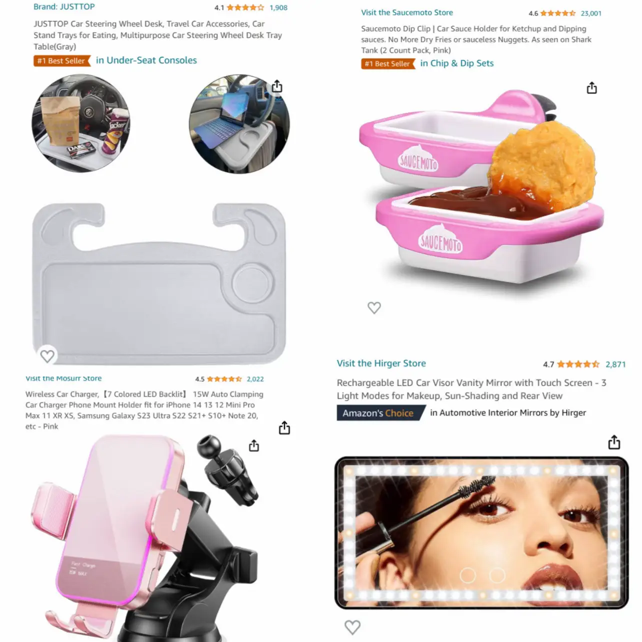 Amazon Finds under 20 Car Lemon8 Search