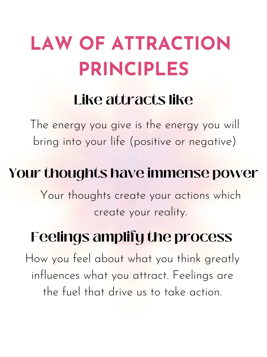 How to Use The Law of Attraction for Manifestation Lemon8 Search