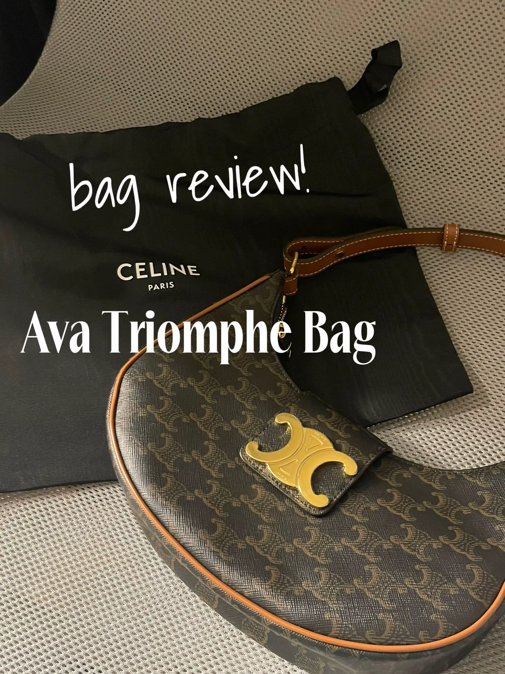 TRYING ON THE NEW CELINE AVA TRIOMPHE HANDBAG, Gallery posted by  michelleorgeta