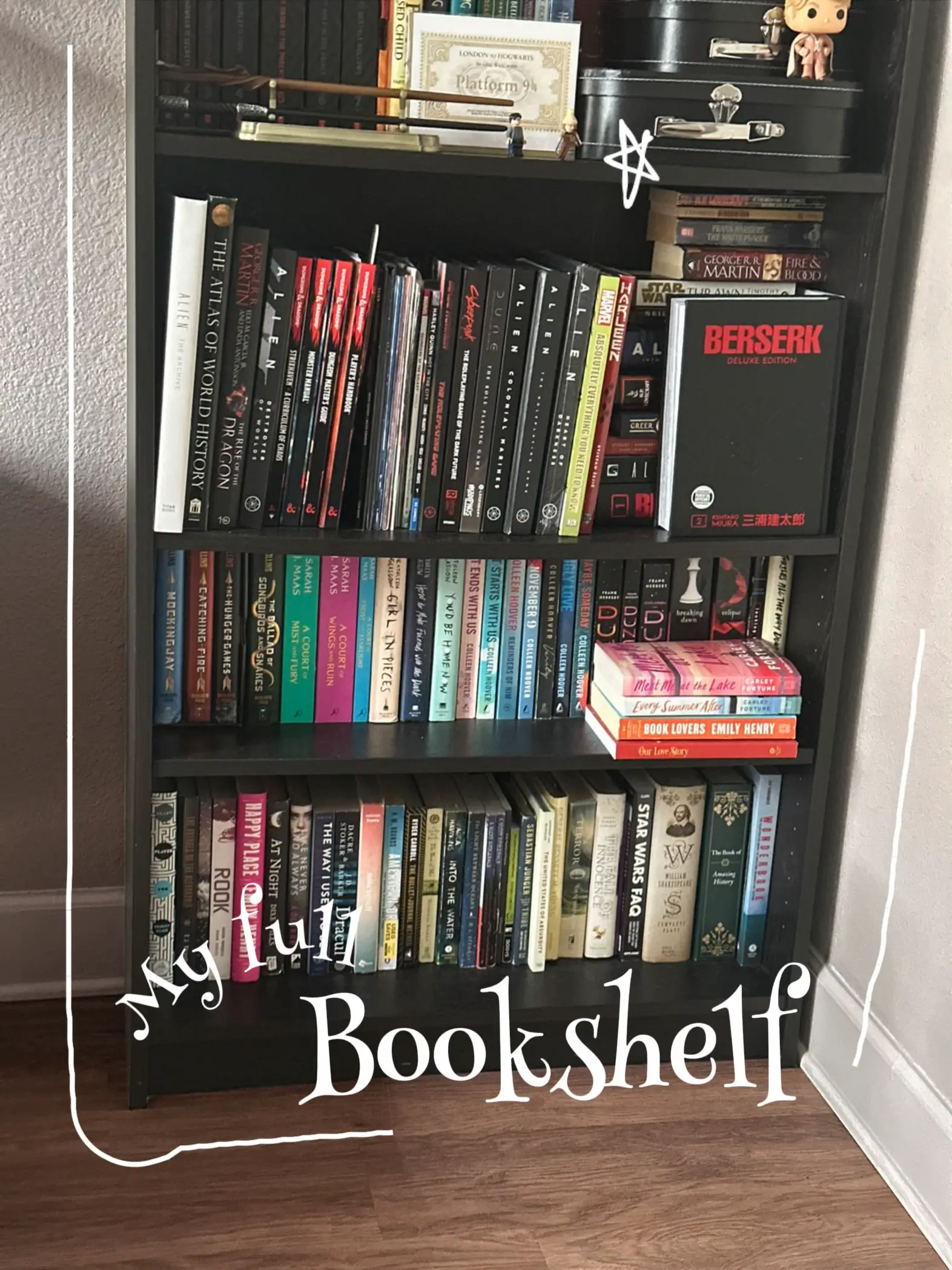 My Full Bookshelf!📚 Gallery posted by kasia🥀 Lemon8