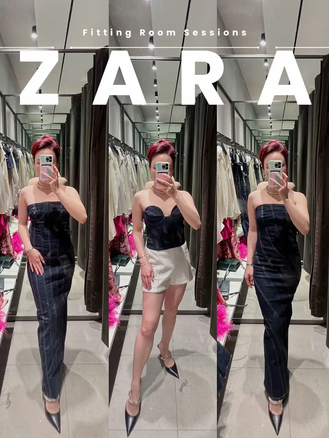 Fitting Room Sessions, Zara Denim, Gallery posted by Minou